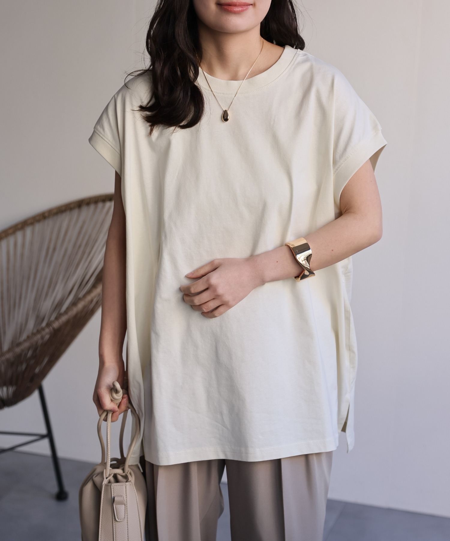 model:156cm  着用サイズ:FREE