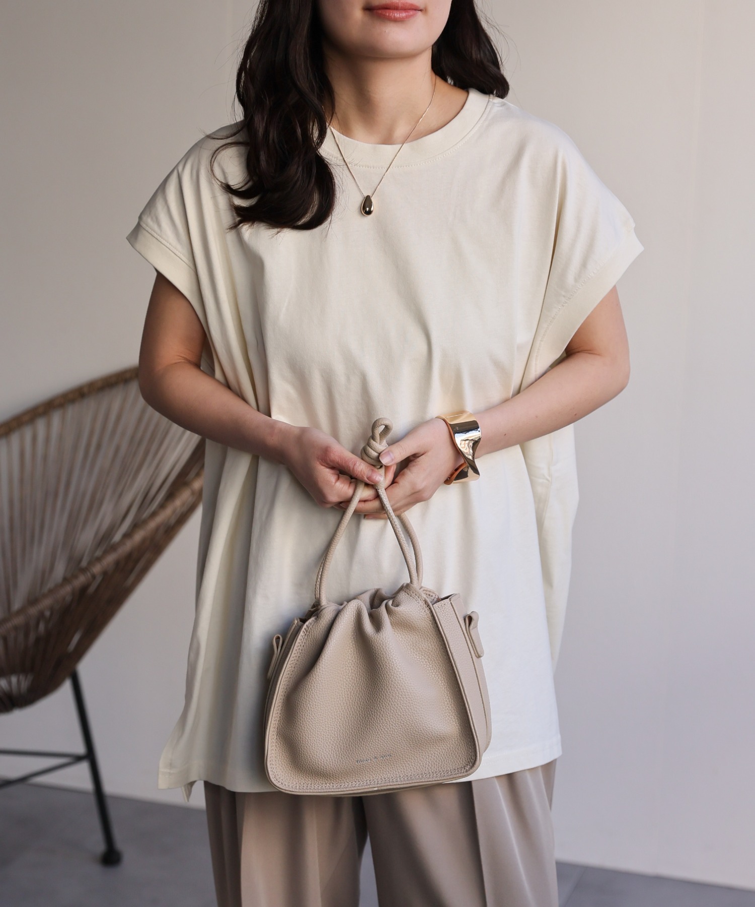 model:156cm  着用サイズ:FREE