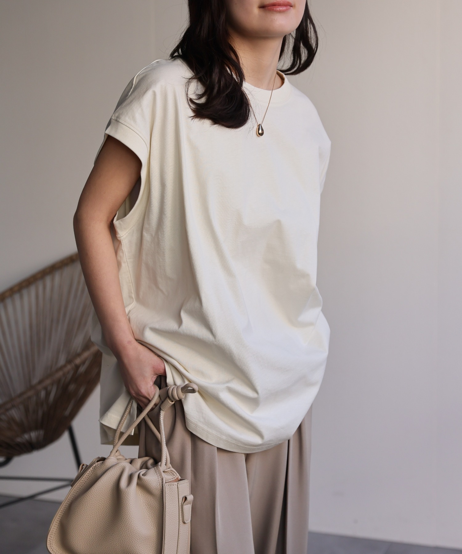 model:156cm  着用サイズ:FREE