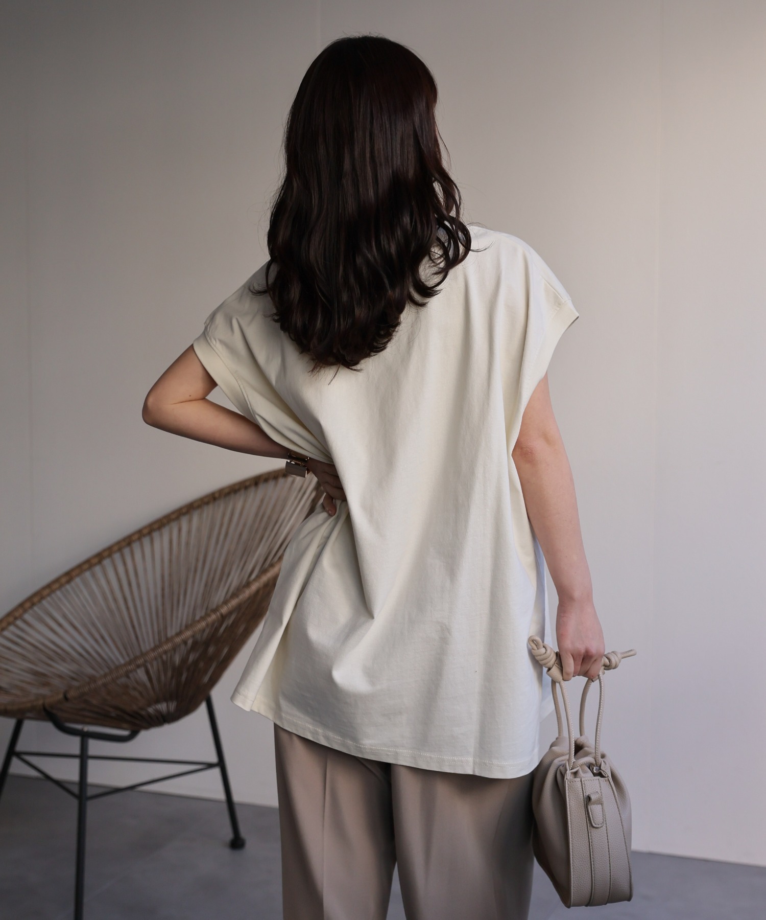 model:156cm  着用サイズ:FREE