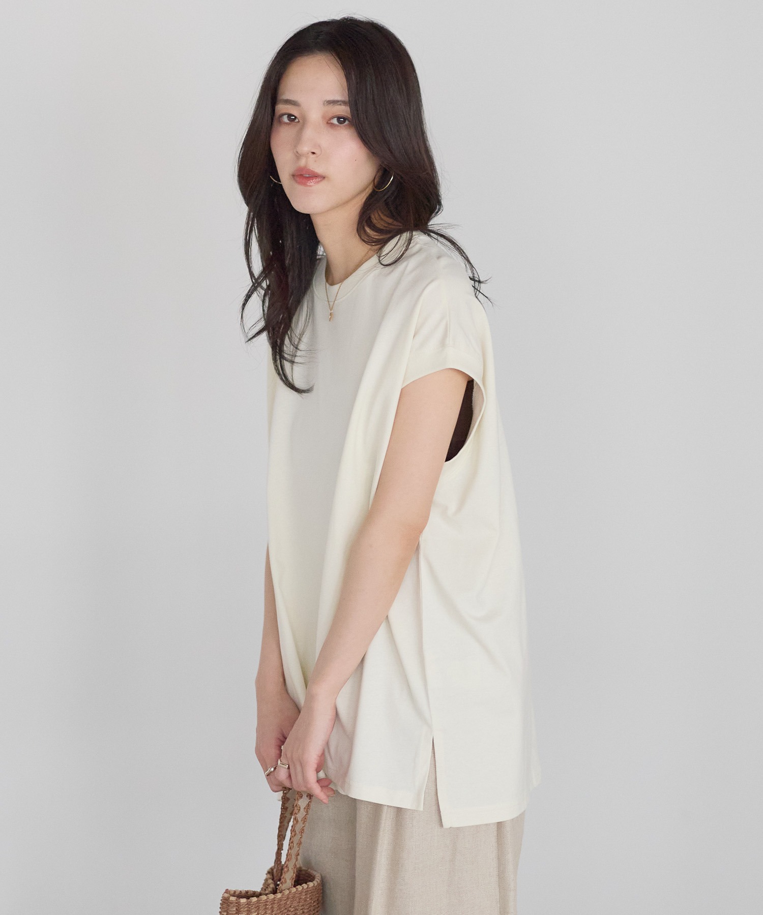 model:161cm  着用サイズ:FREE