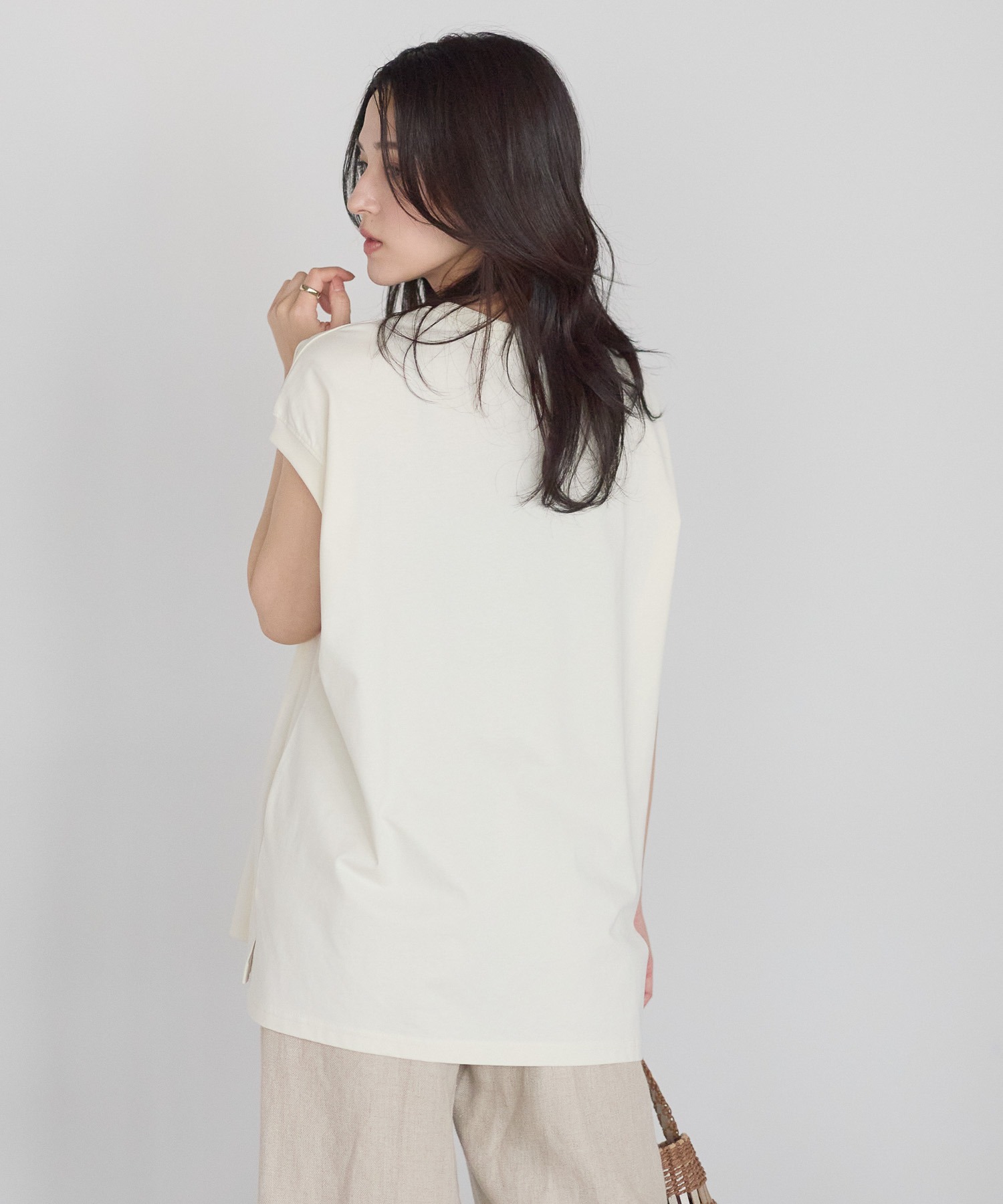 model:161cm  着用サイズ:FREE