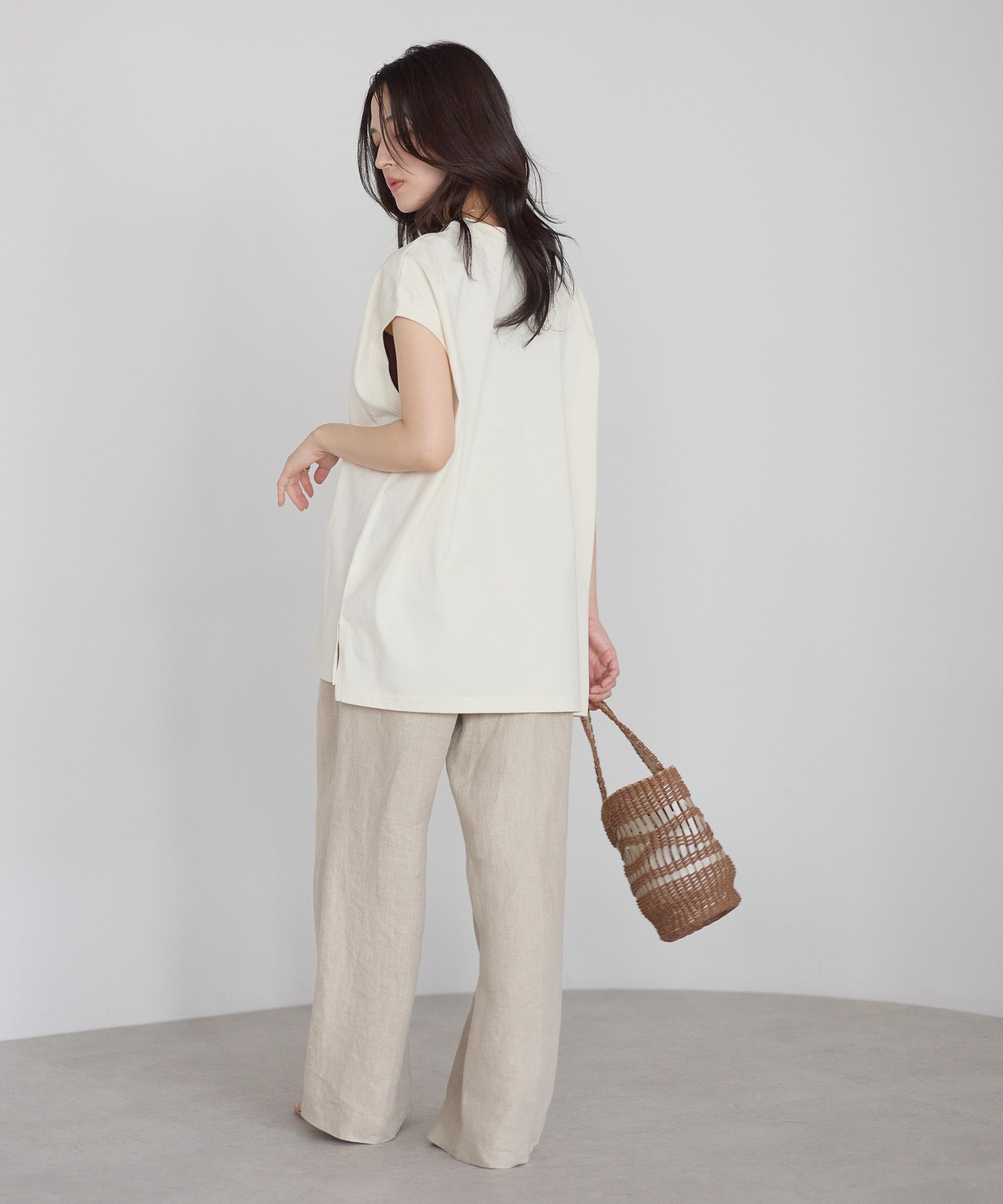 model:161cm  着用サイズ:FREE
