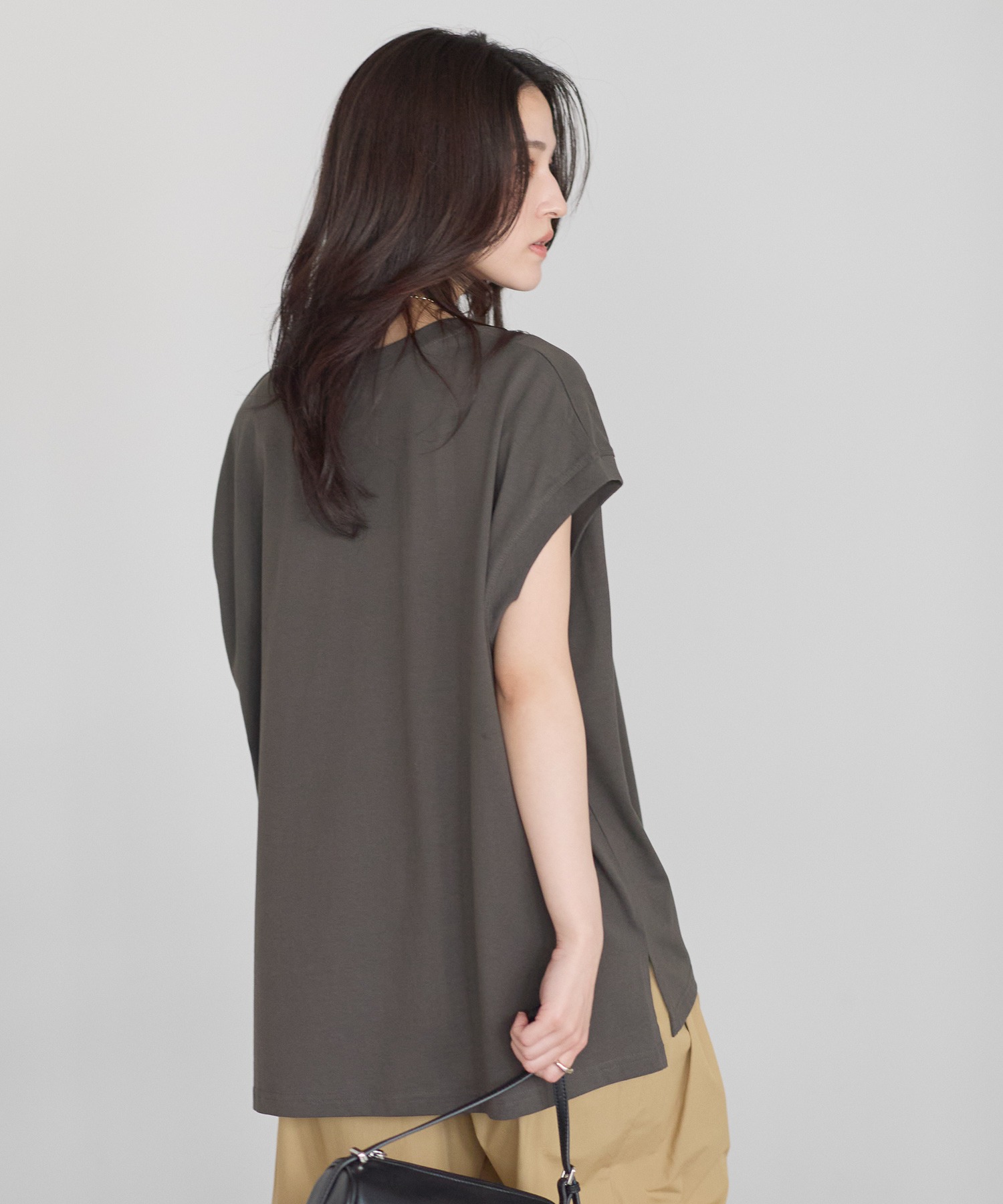 model:161cm  着用サイズ:FREE