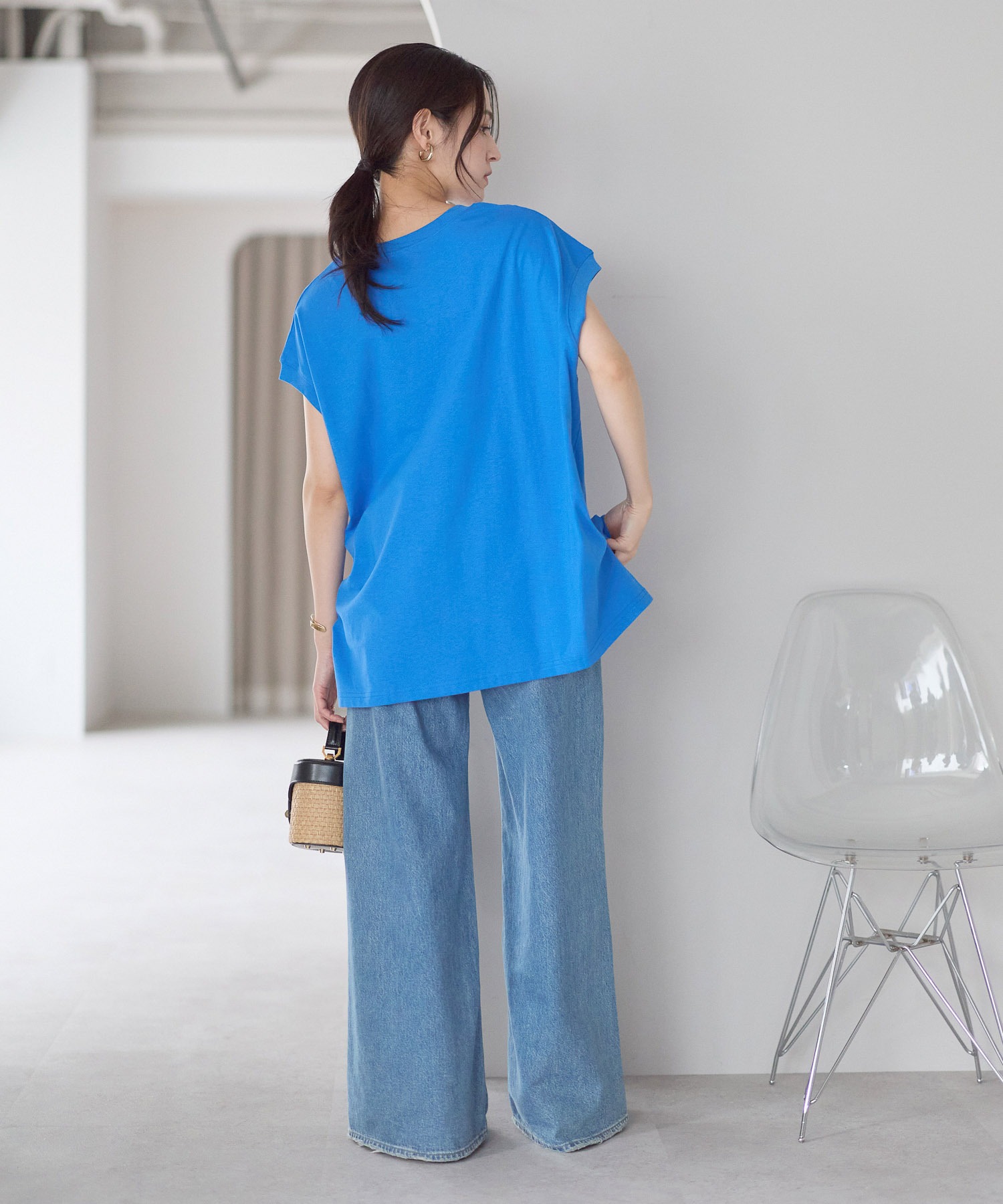 model:161cm  着用サイズ:FREE