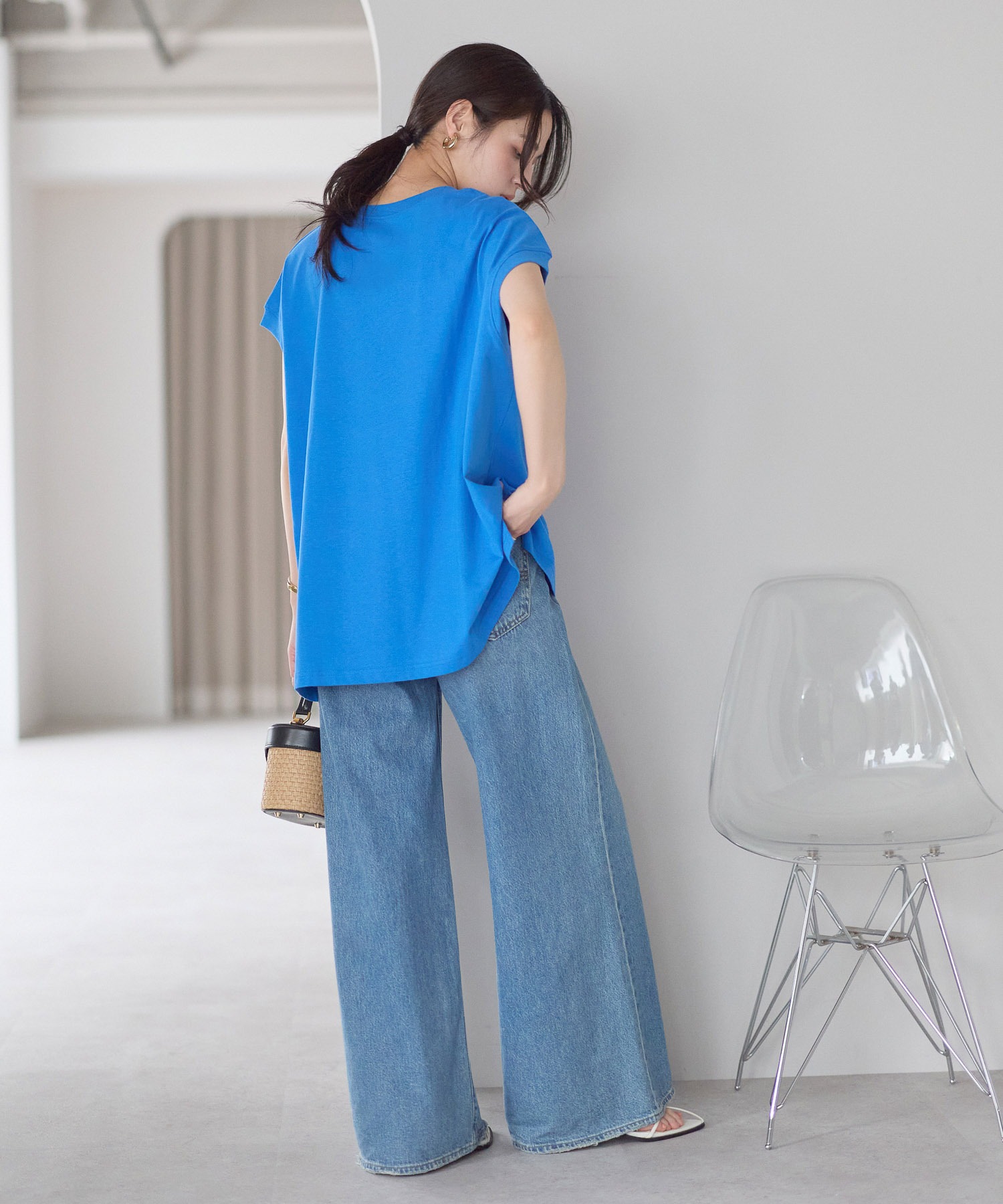 model:161cm  着用サイズ:FREE
