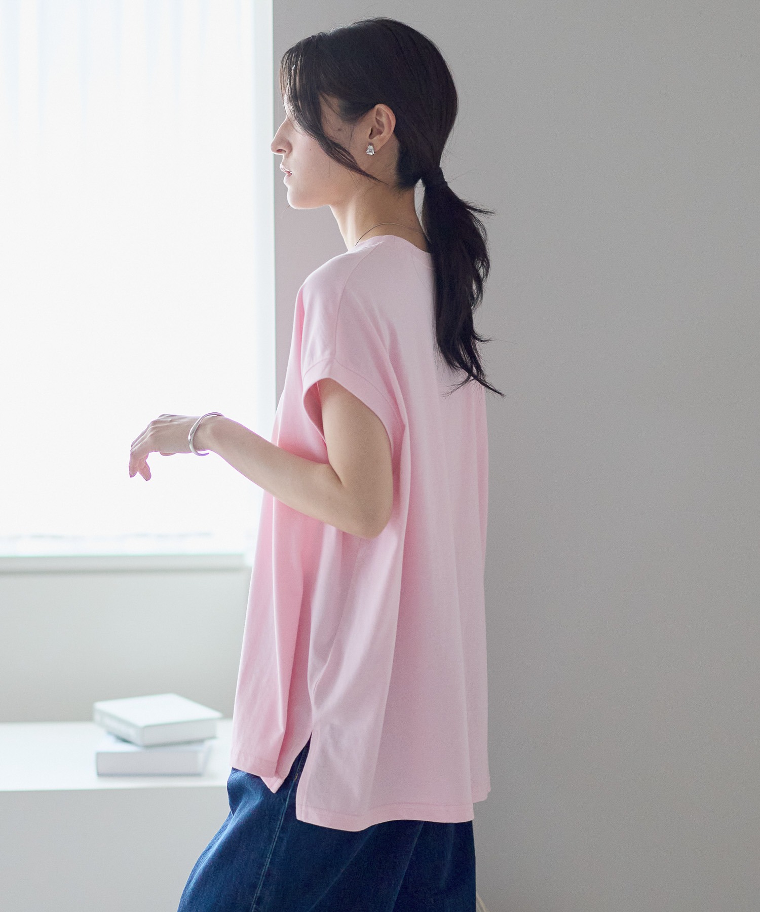 model:161cm  着用サイズ:FREE