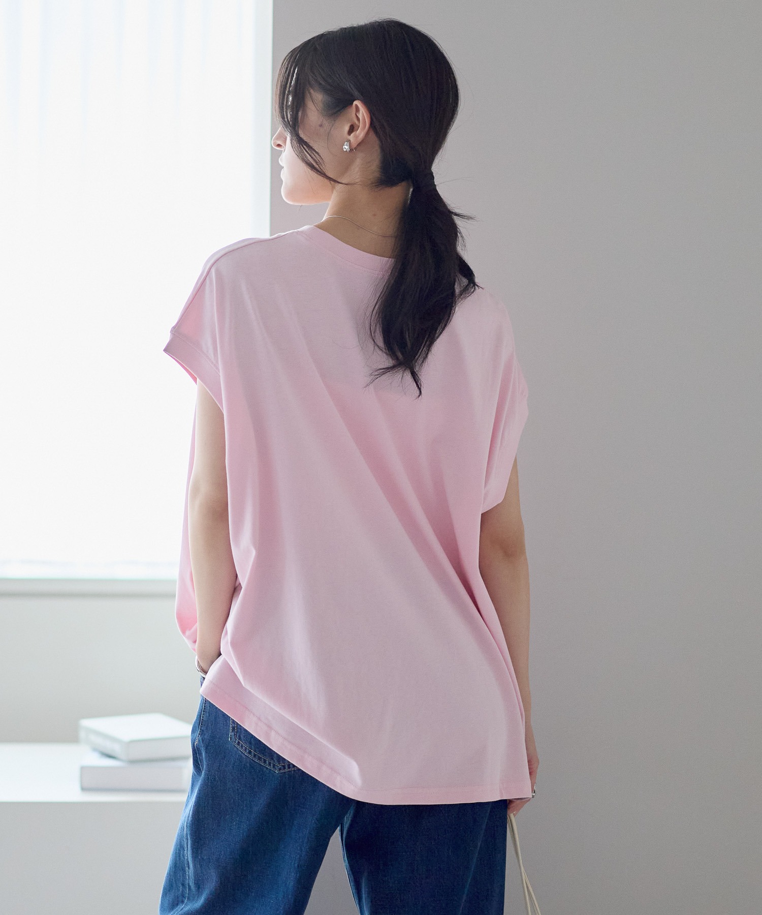 model:161cm  着用サイズ:FREE