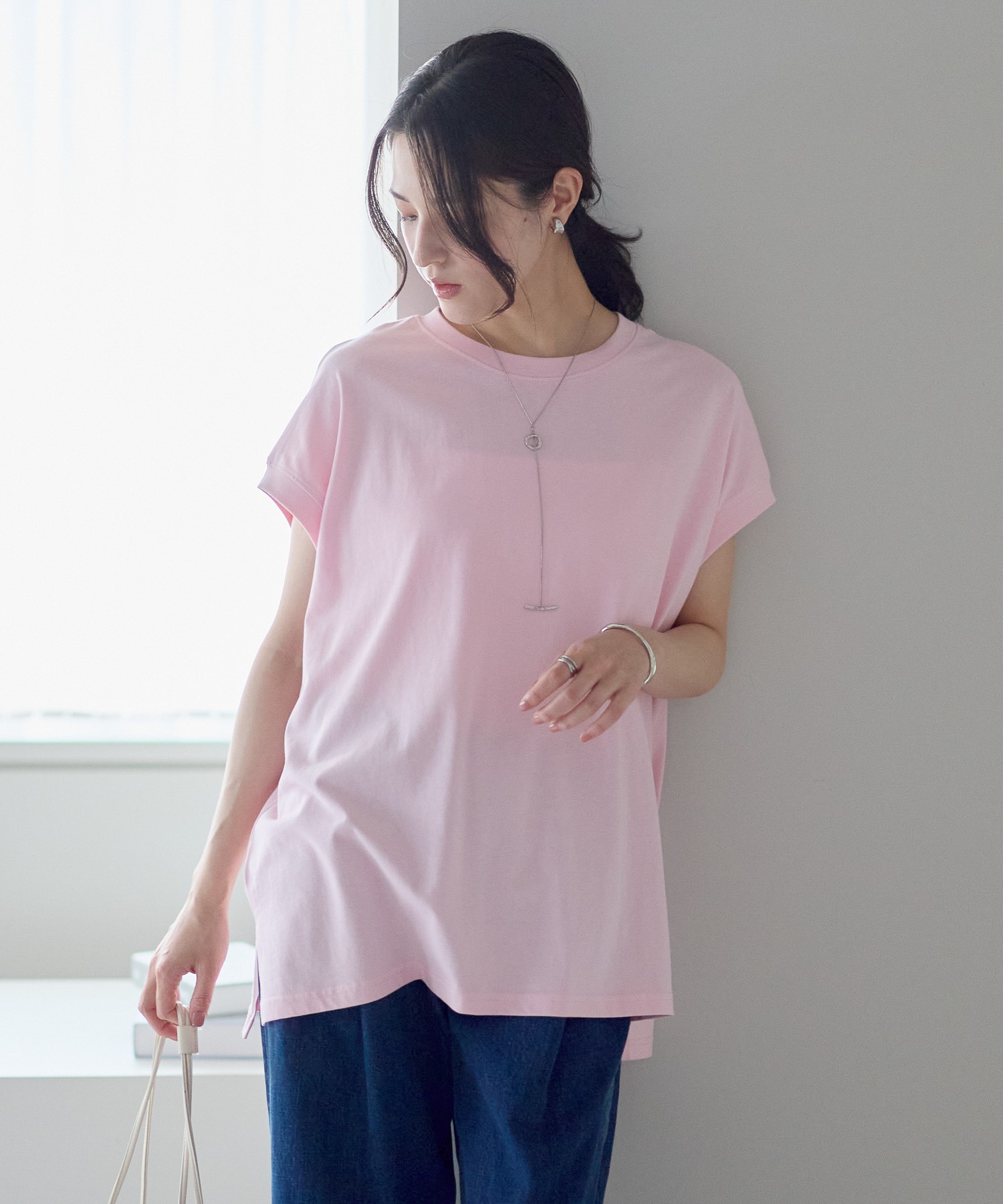 model:161cm  着用サイズ:FREE