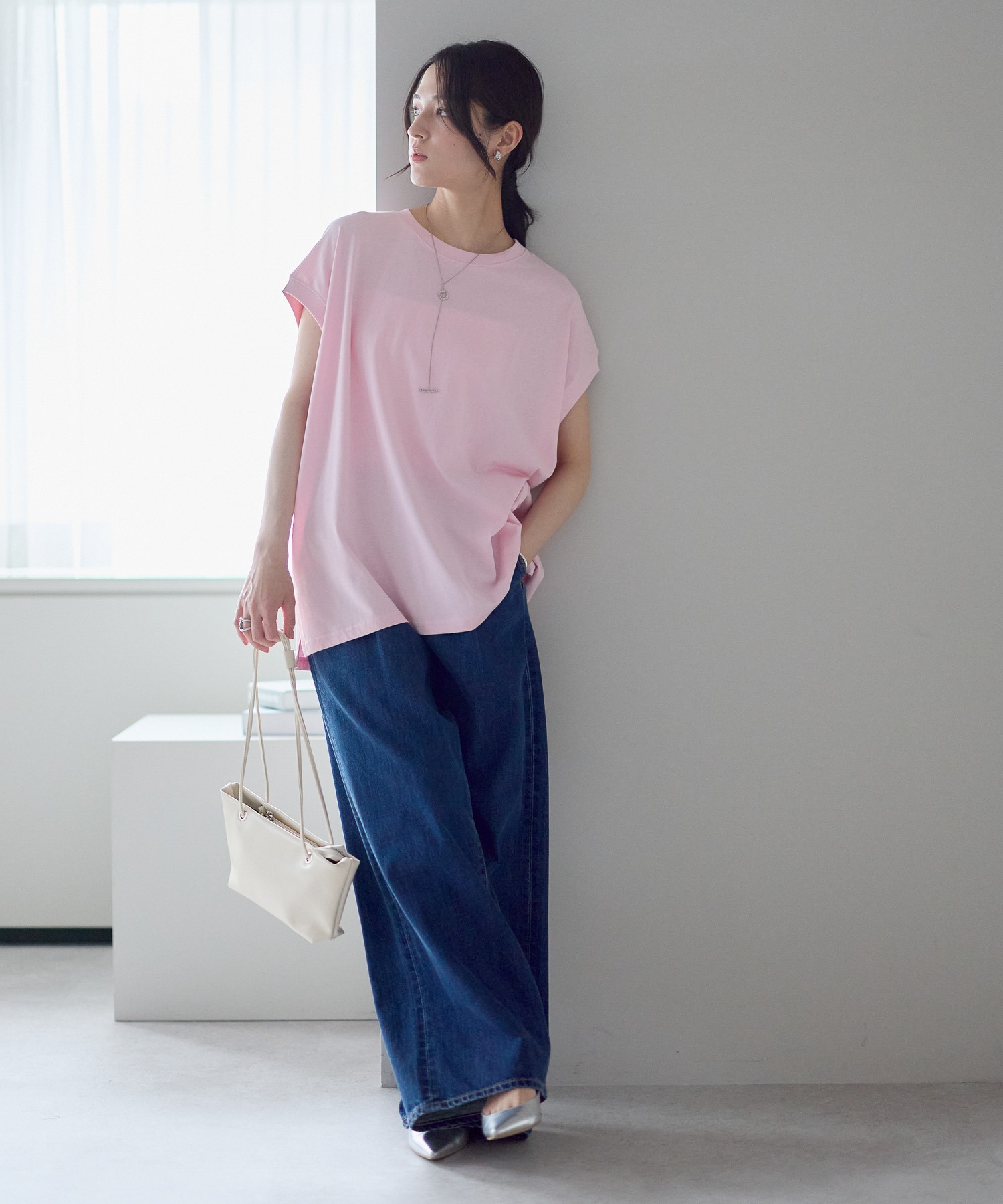 model:161cm  着用サイズ:FREE