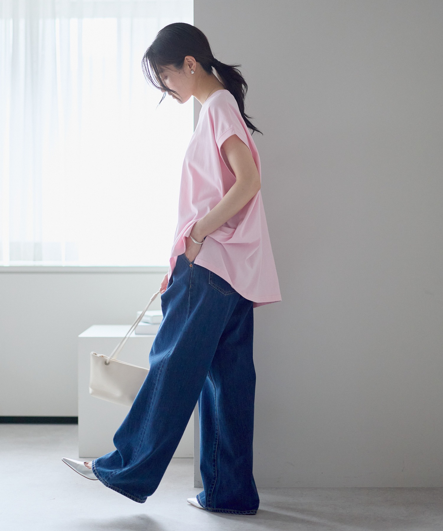 model:161cm  着用サイズ:FREE