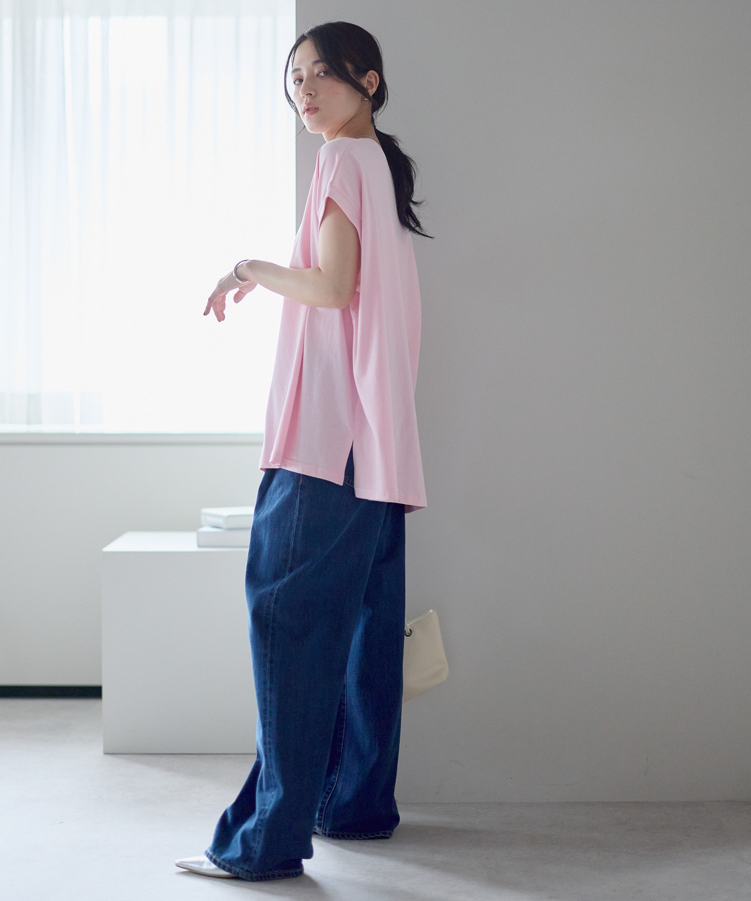 model:161cm  着用サイズ:FREE