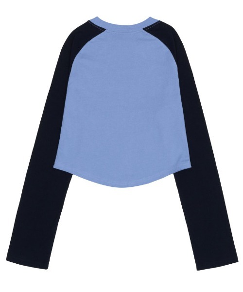 ★韓国の人気★【COVERNAT】★BASEBALL GRAPHIC LONG SLEEV.E★ A'GEM/9 × .kom『AMES WORLDWIDE/アメスワールドワイド』ROUND