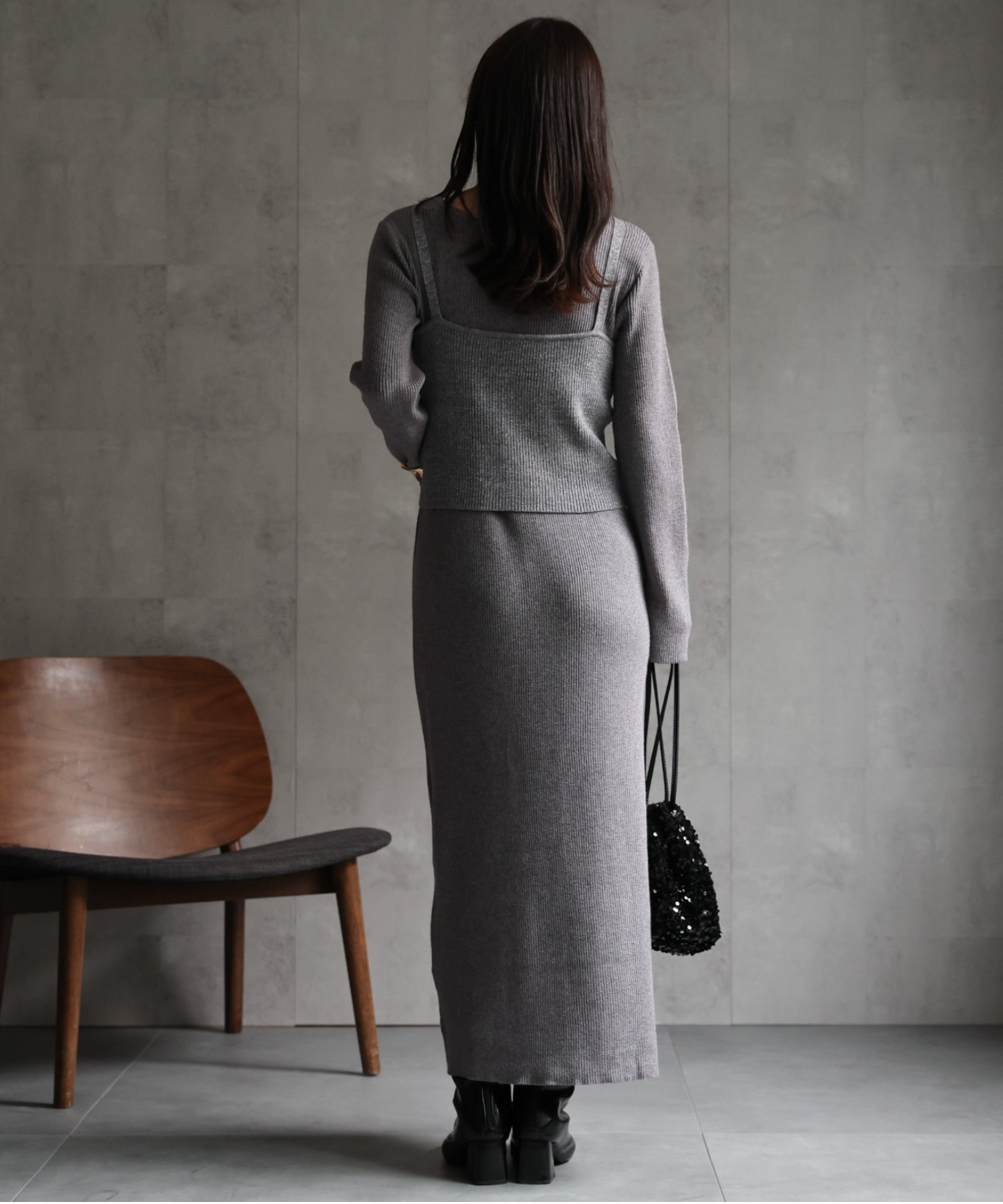 model：156cm 着用サイズ：FREE