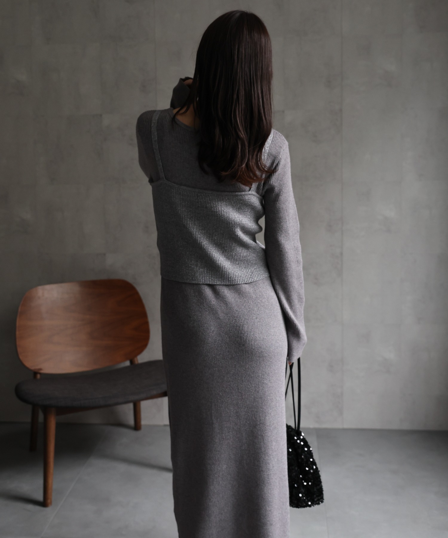 model：156cm 着用サイズ：FREE