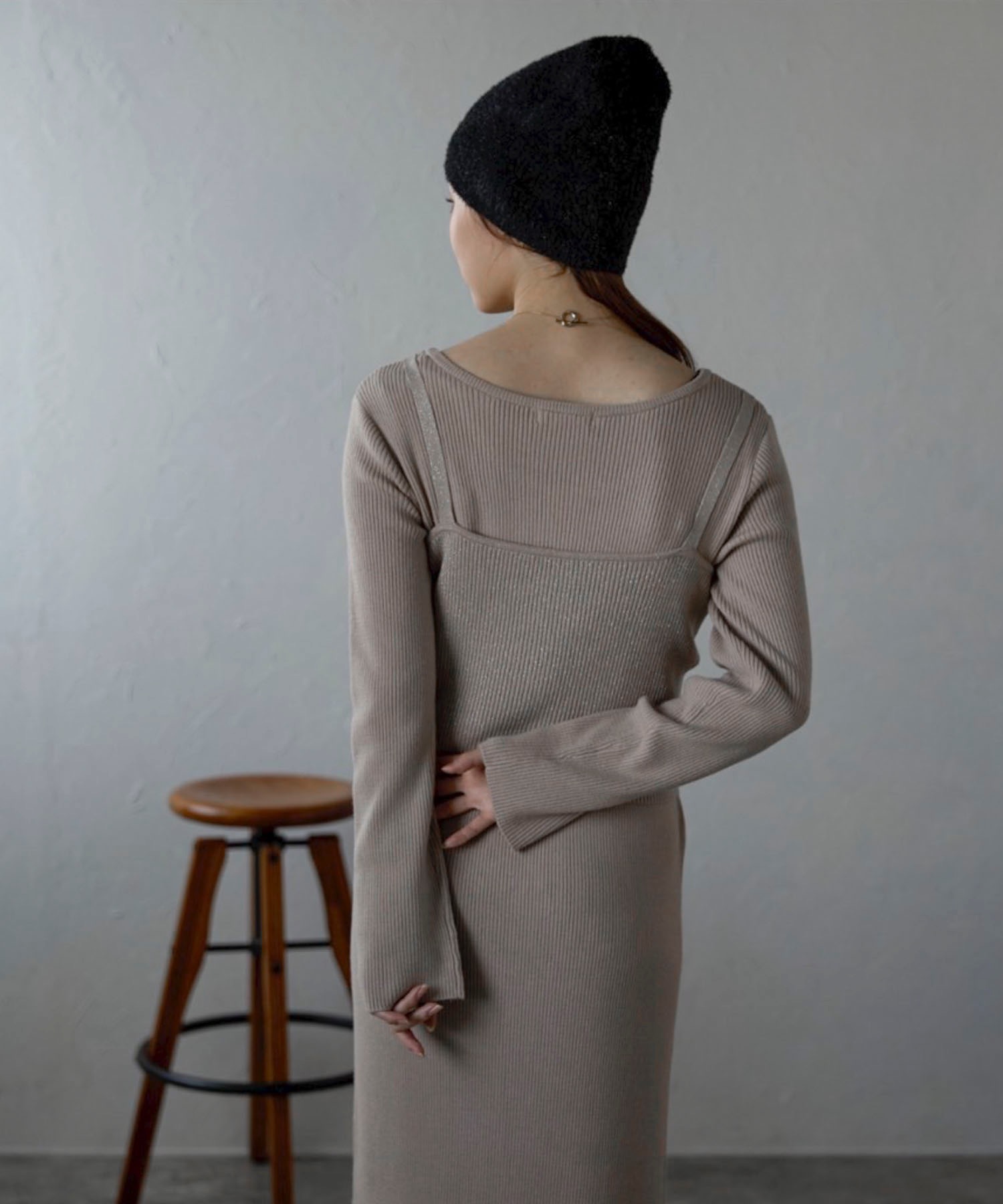 model：158cm 着用サイズ：FREE
