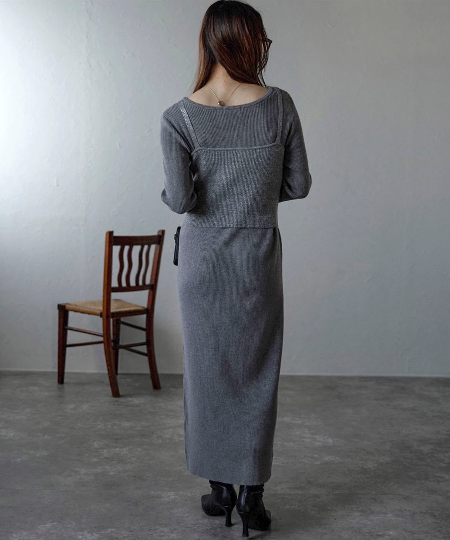 model：158cm 着用サイズ：FREE