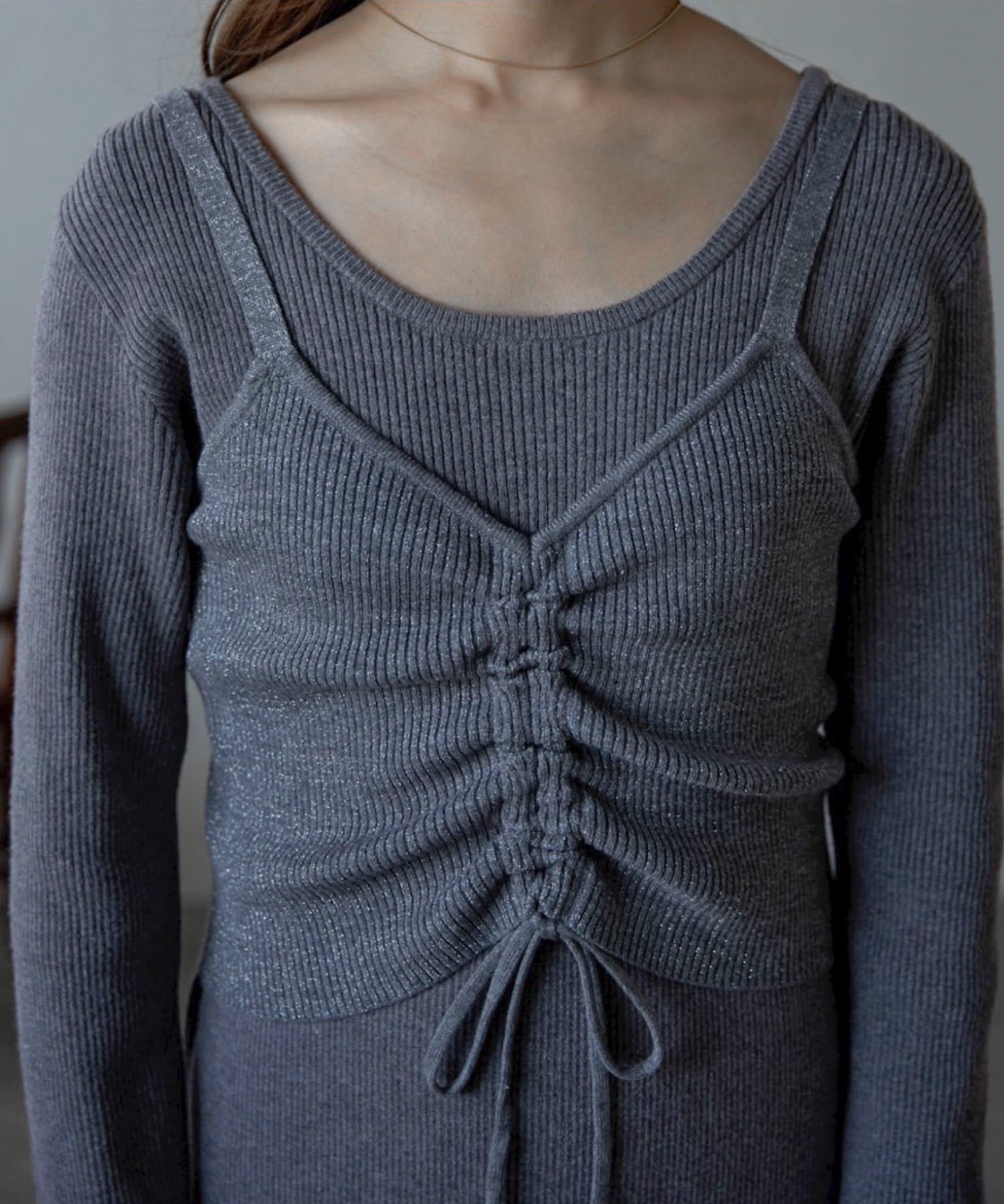 model：158cm 着用サイズ：FREE