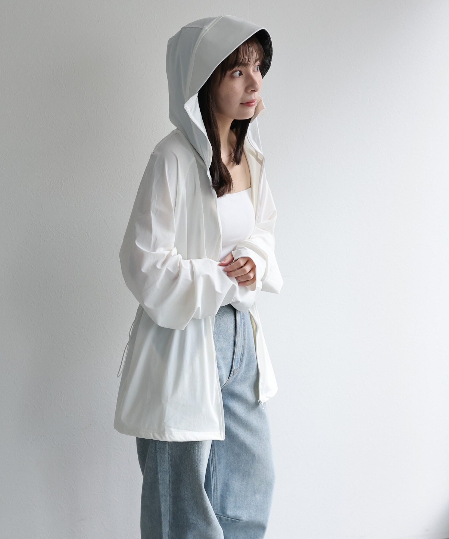 model：156cm 着用サイズ：M
