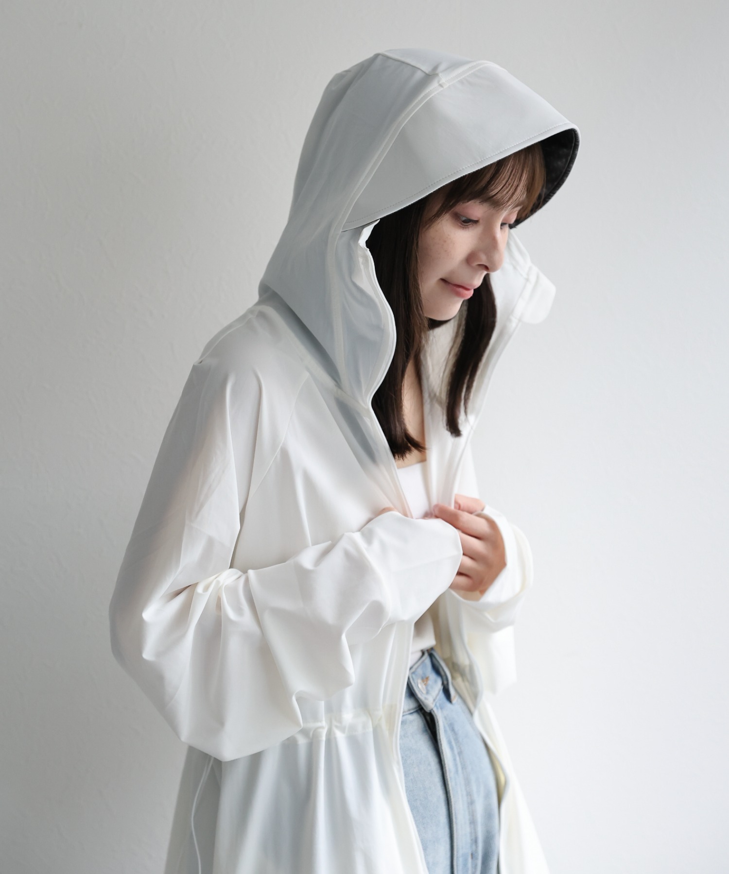 model：156cm 着用サイズ：M