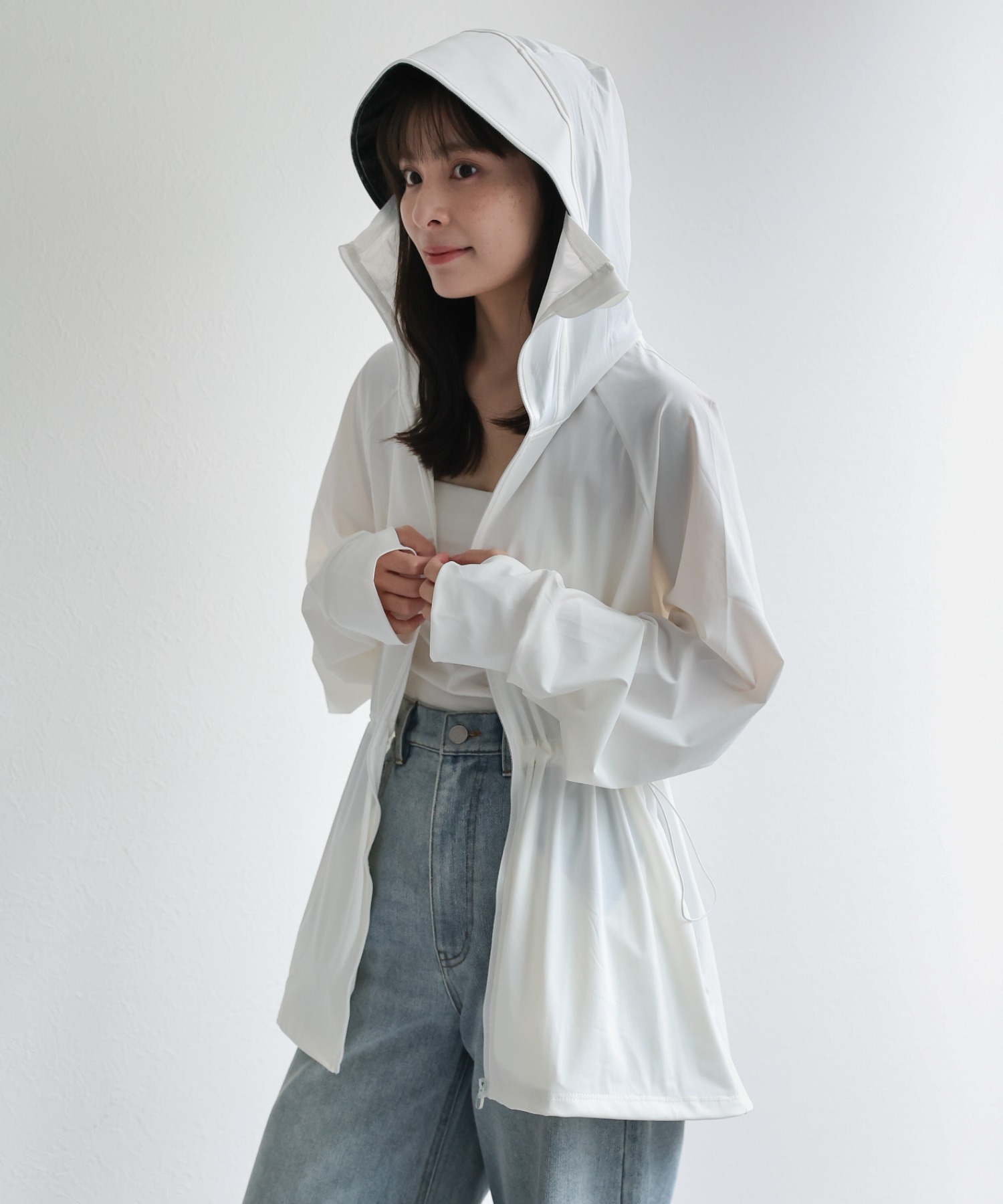 model：156cm 着用サイズ：M