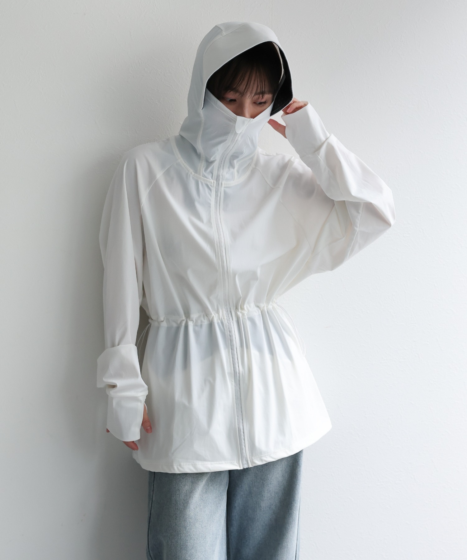 model：156cm 着用サイズ：M