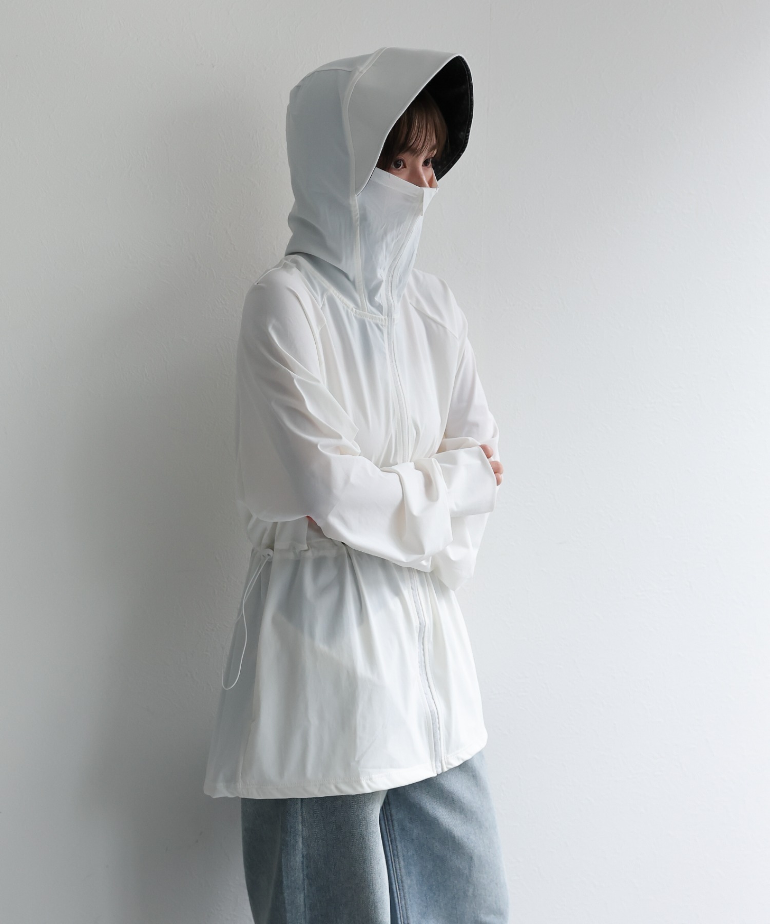 model：156cm 着用サイズ：M