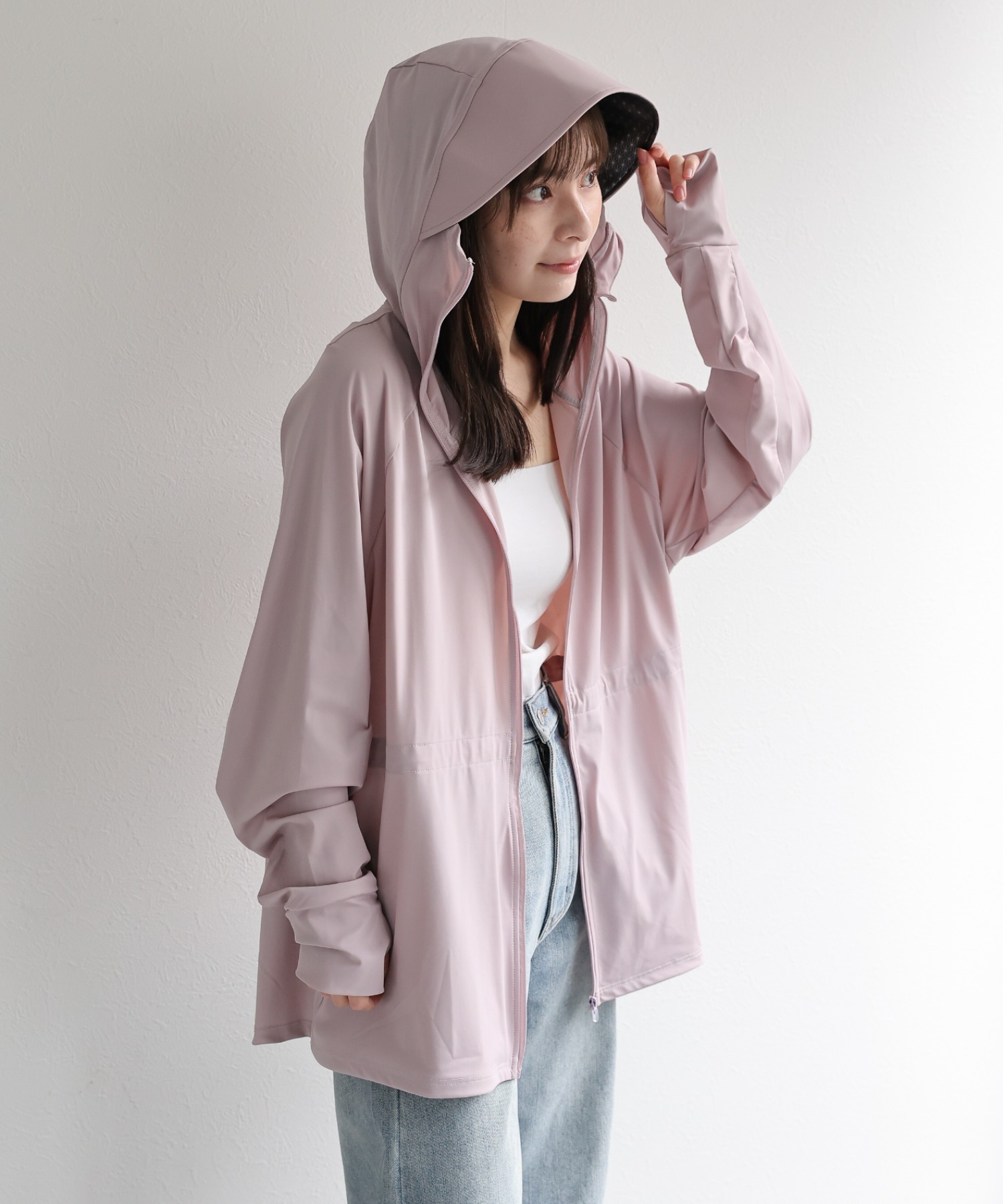 model：156cm 着用サイズ：M