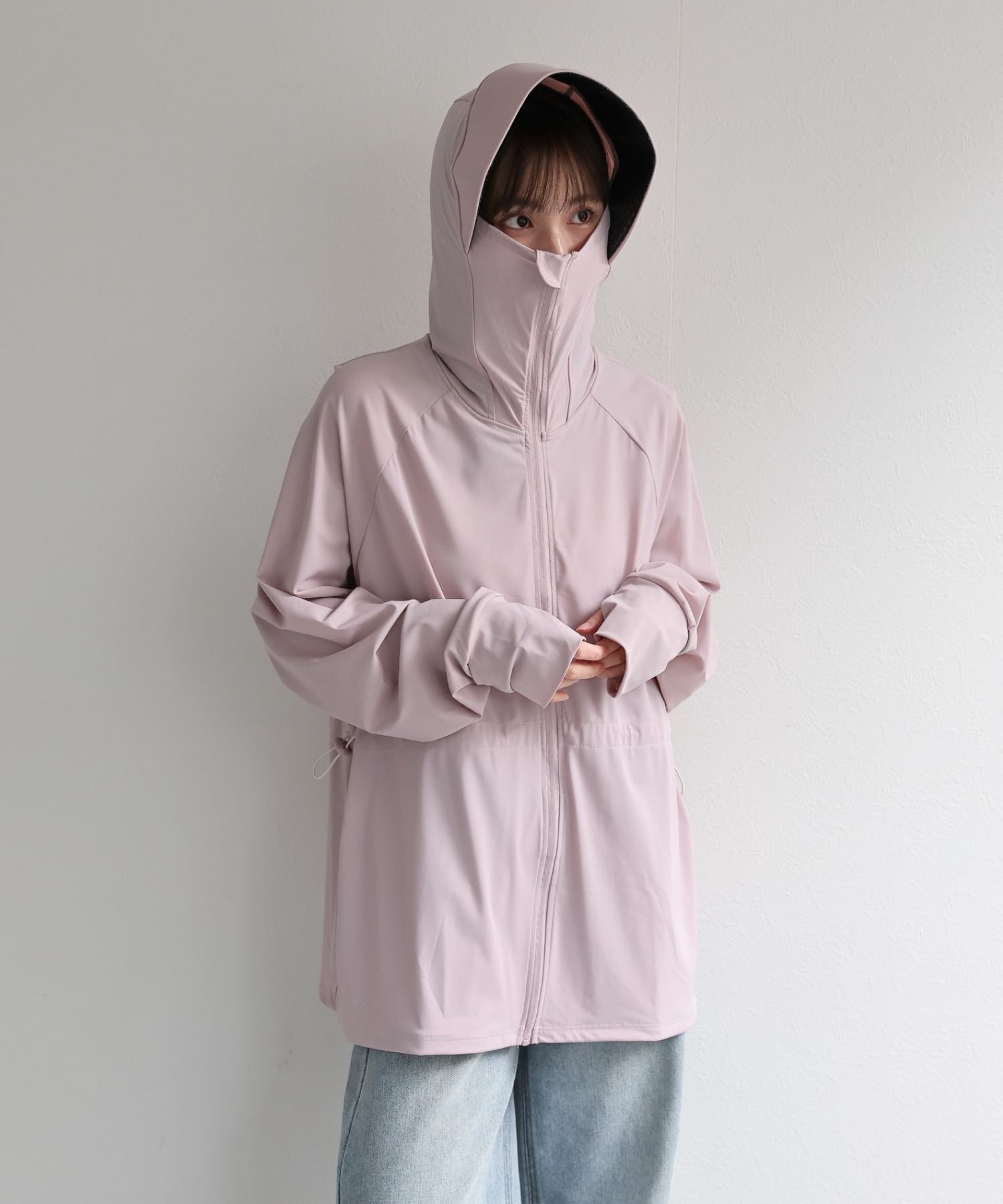 model：156cm 着用サイズ：M