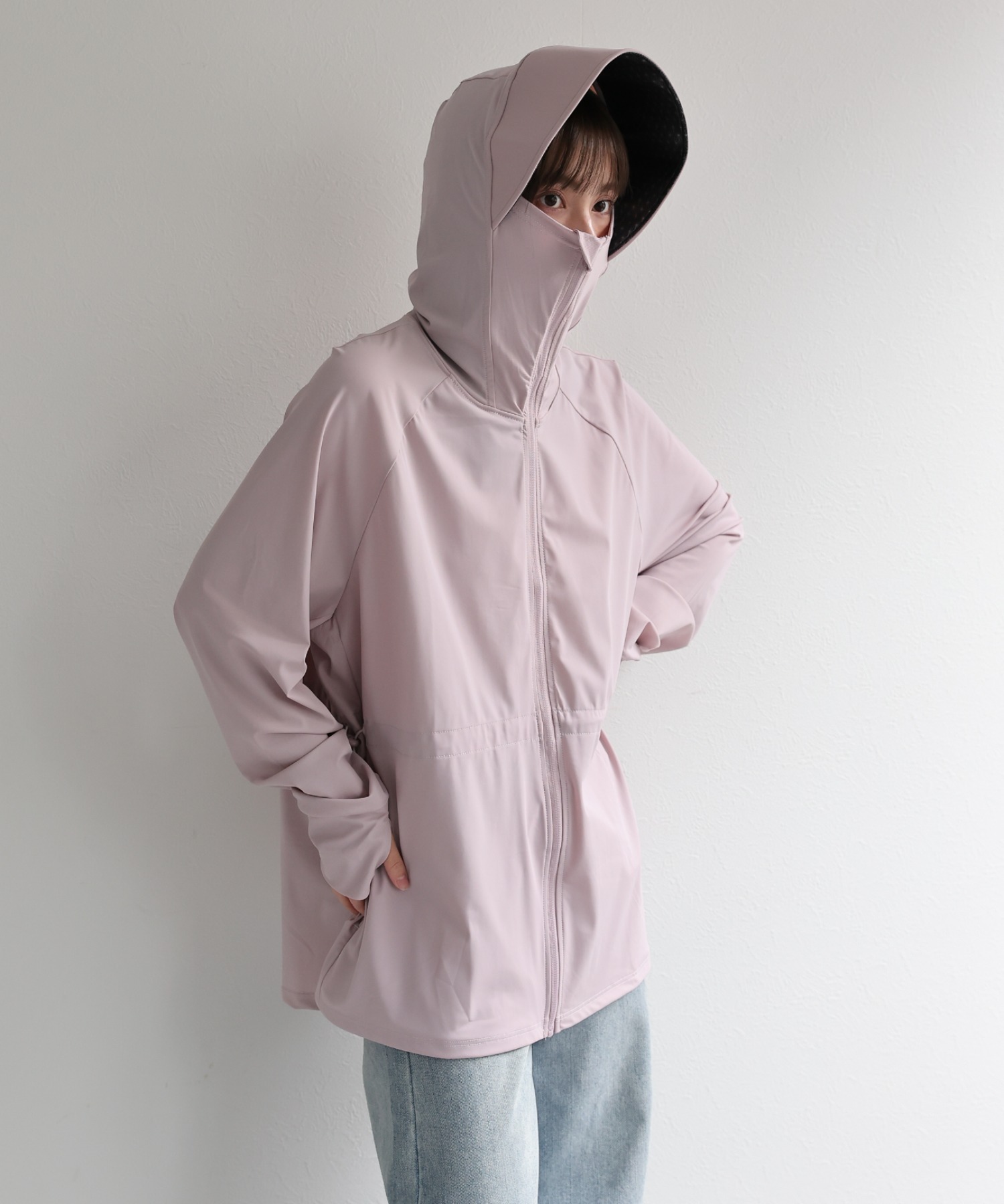 model：156cm 着用サイズ：M