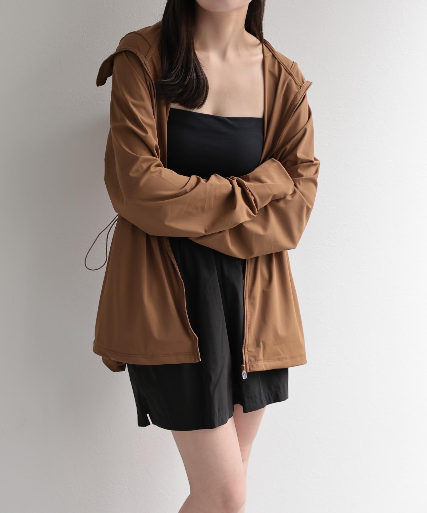 model：156cm 着用サイズ：M