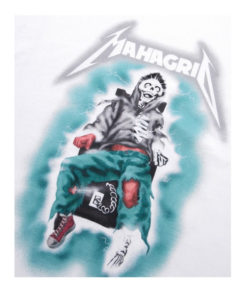 mahagrid/マハグリッド』THRILLER MAN TEE/スリラーマンプリント