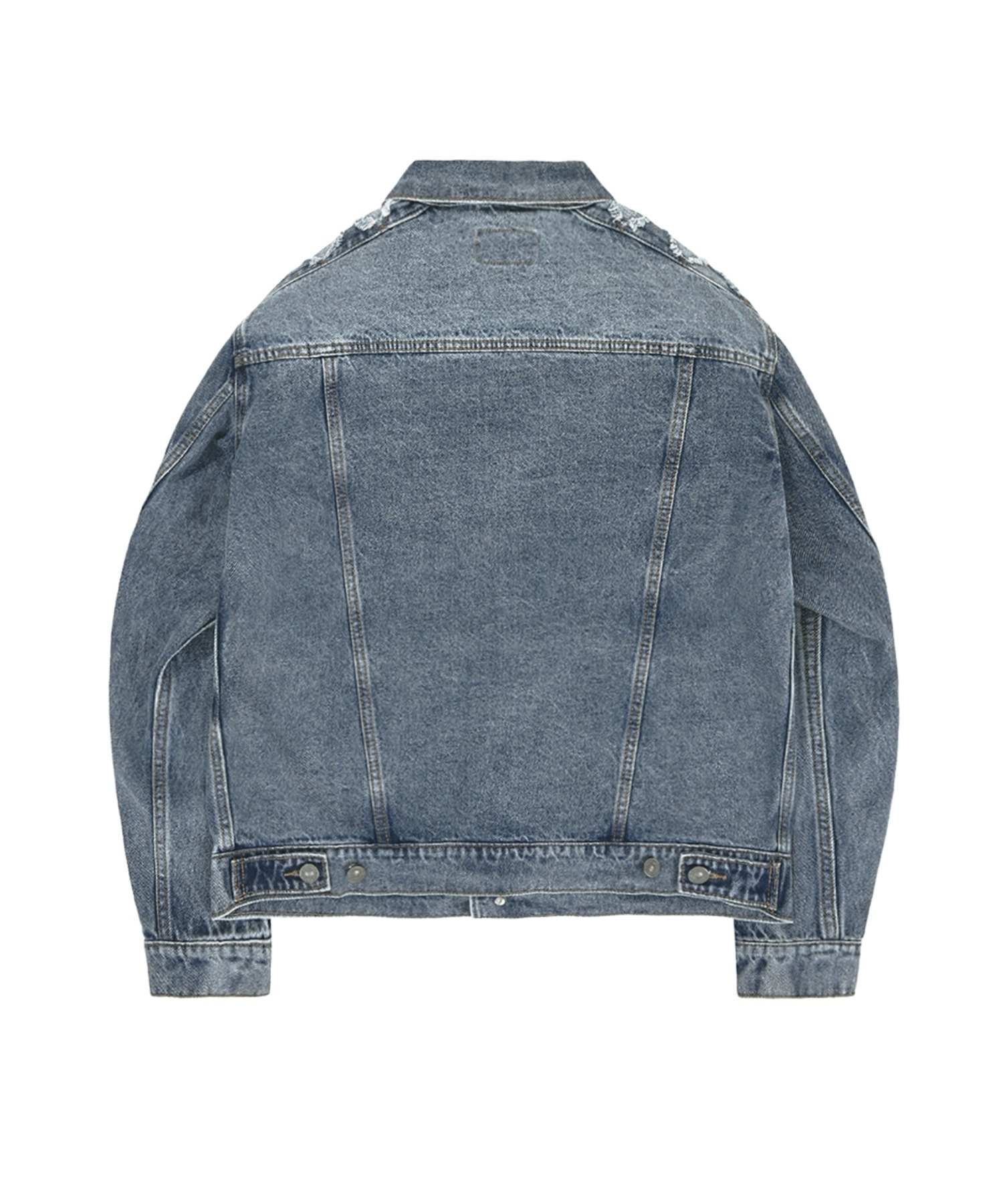 OY/オーワイ』 DIAMOND CUTTING WASHED DENIM JACKET/ダイアモンド