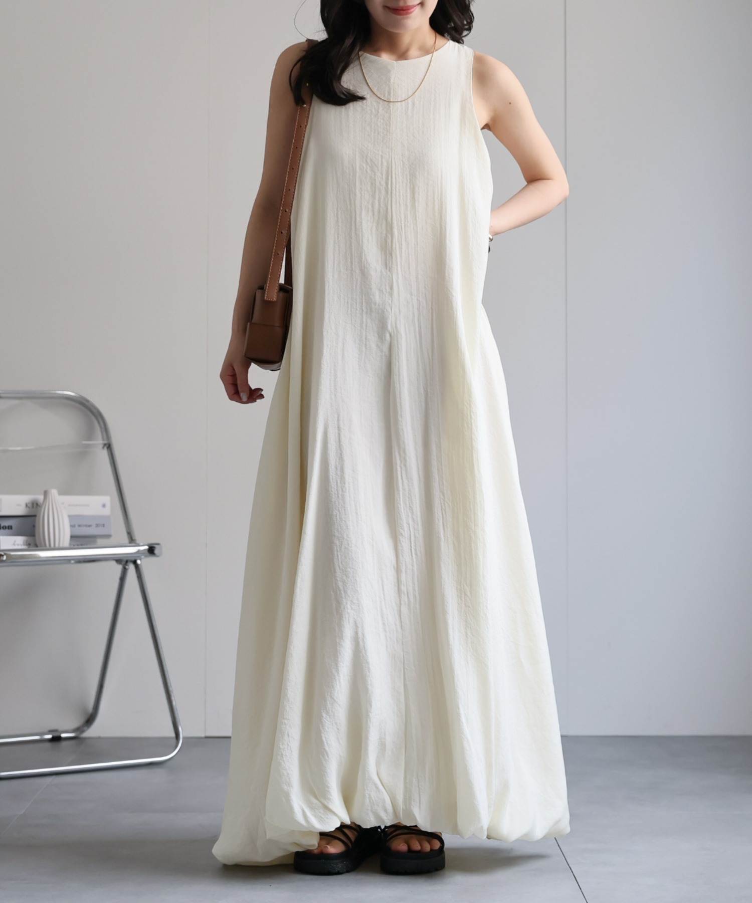 model：156cm 着用サイズ：FREE