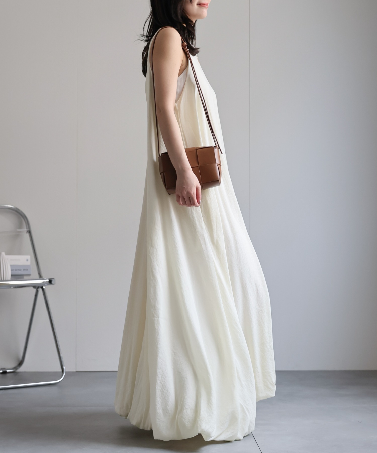 model：156cm 着用サイズ：FREE