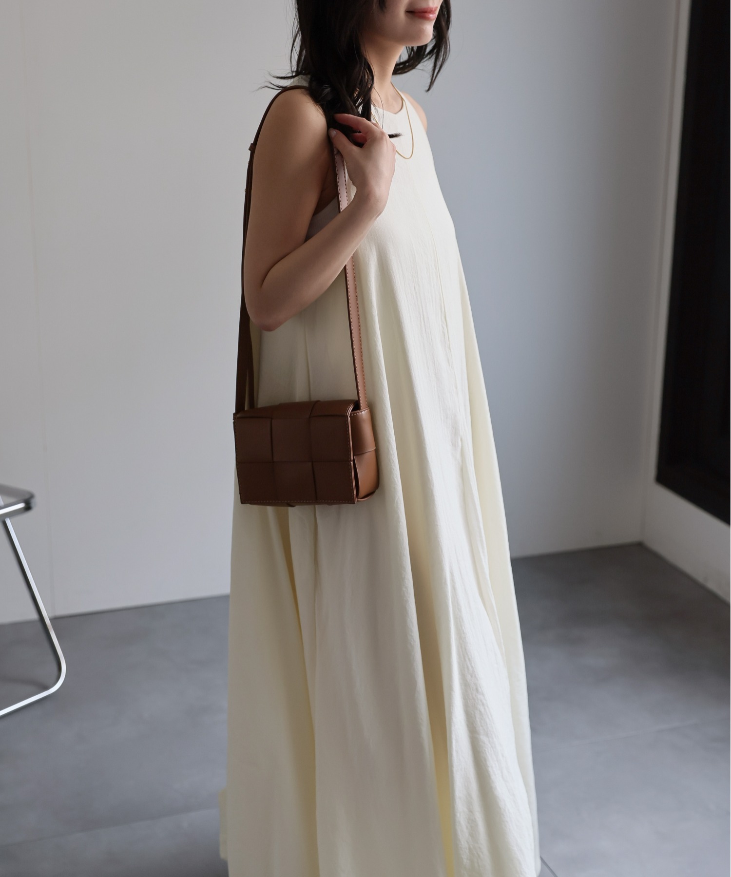 model：156cm 着用サイズ：FREE