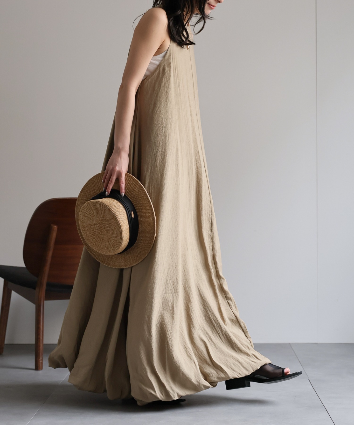 model：156cm 着用サイズ：FREE