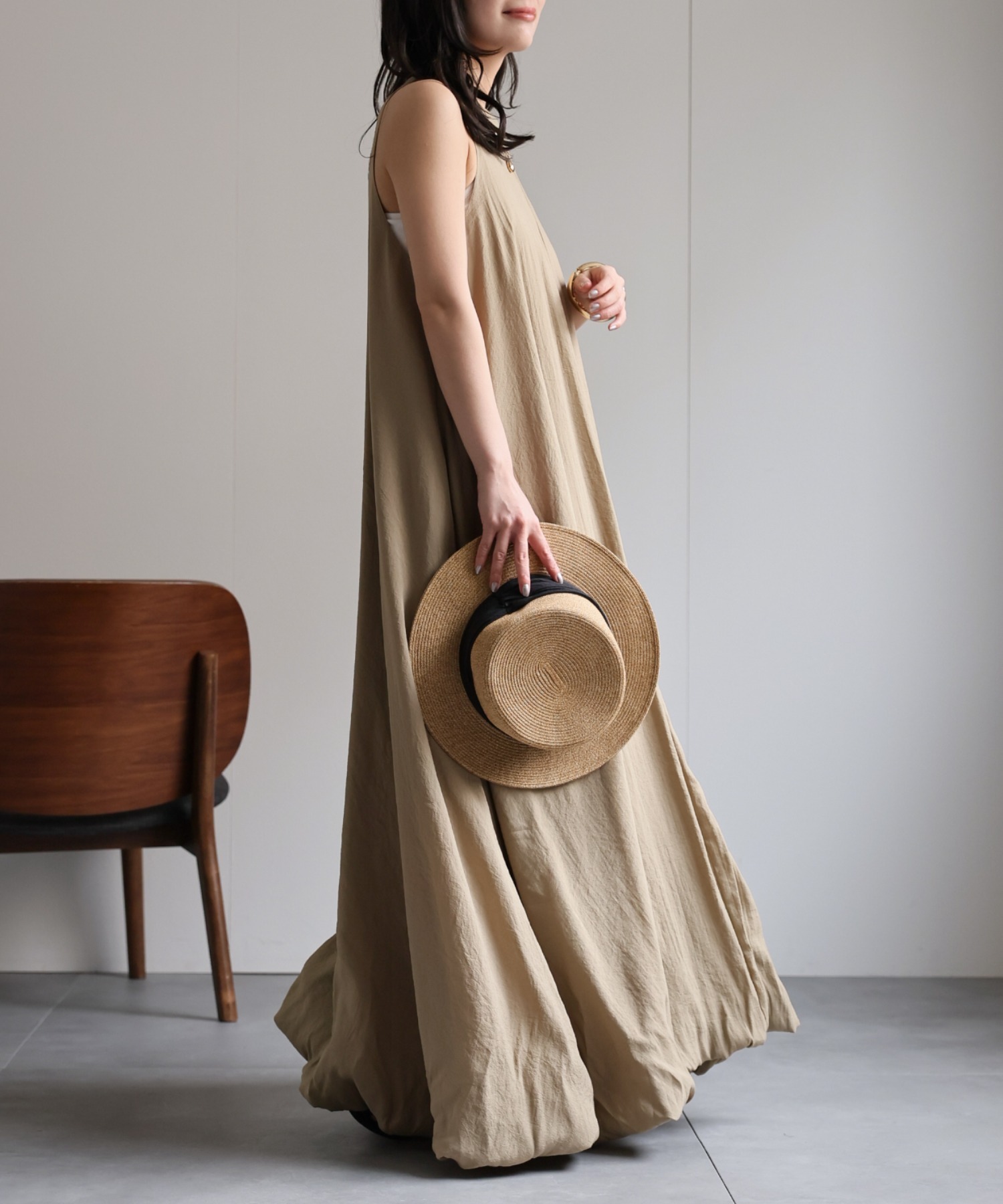 model：156cm 着用サイズ：FREE