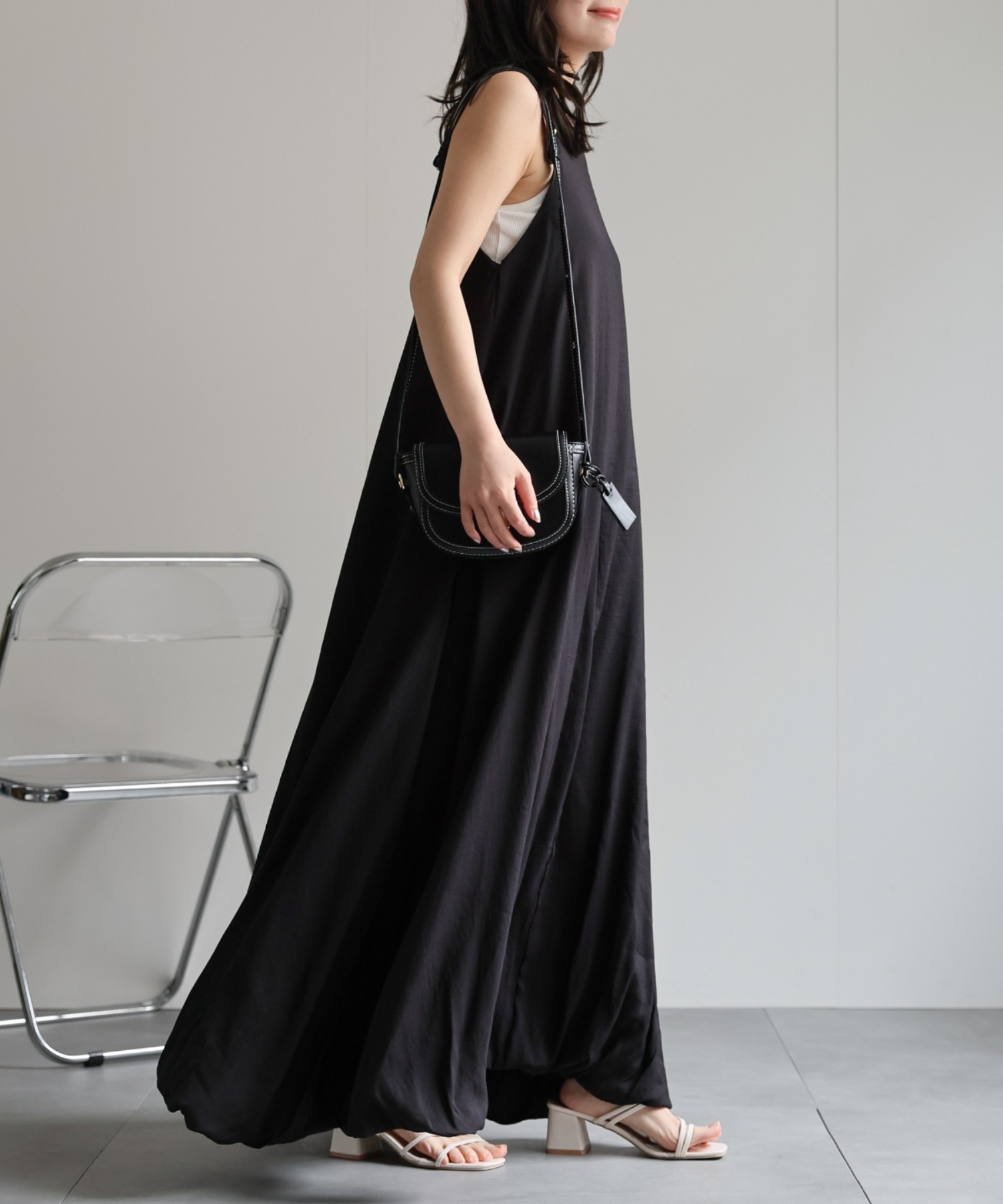 model：156cm 着用サイズ：FREE
