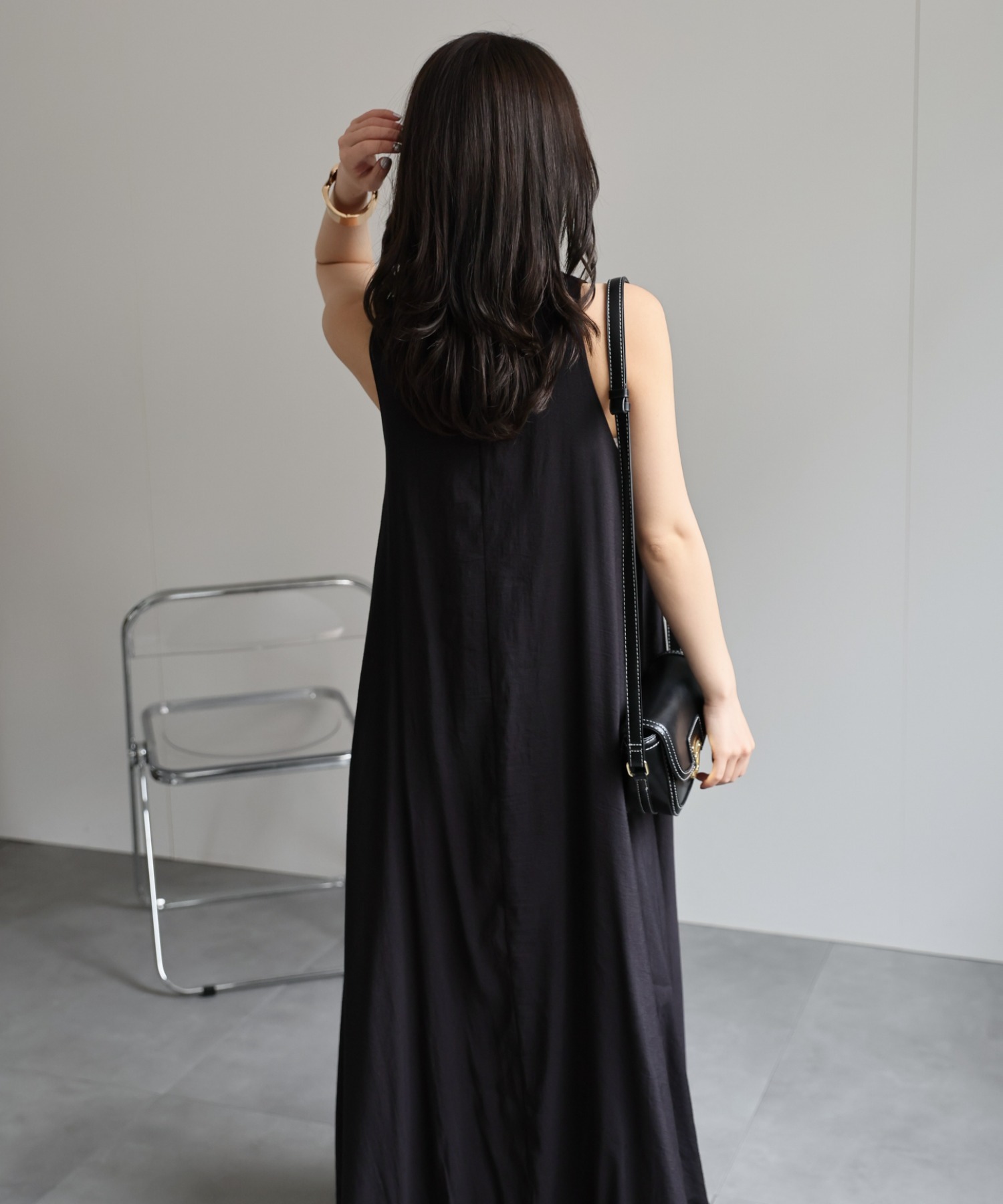 model：156cm 着用サイズ：FREE