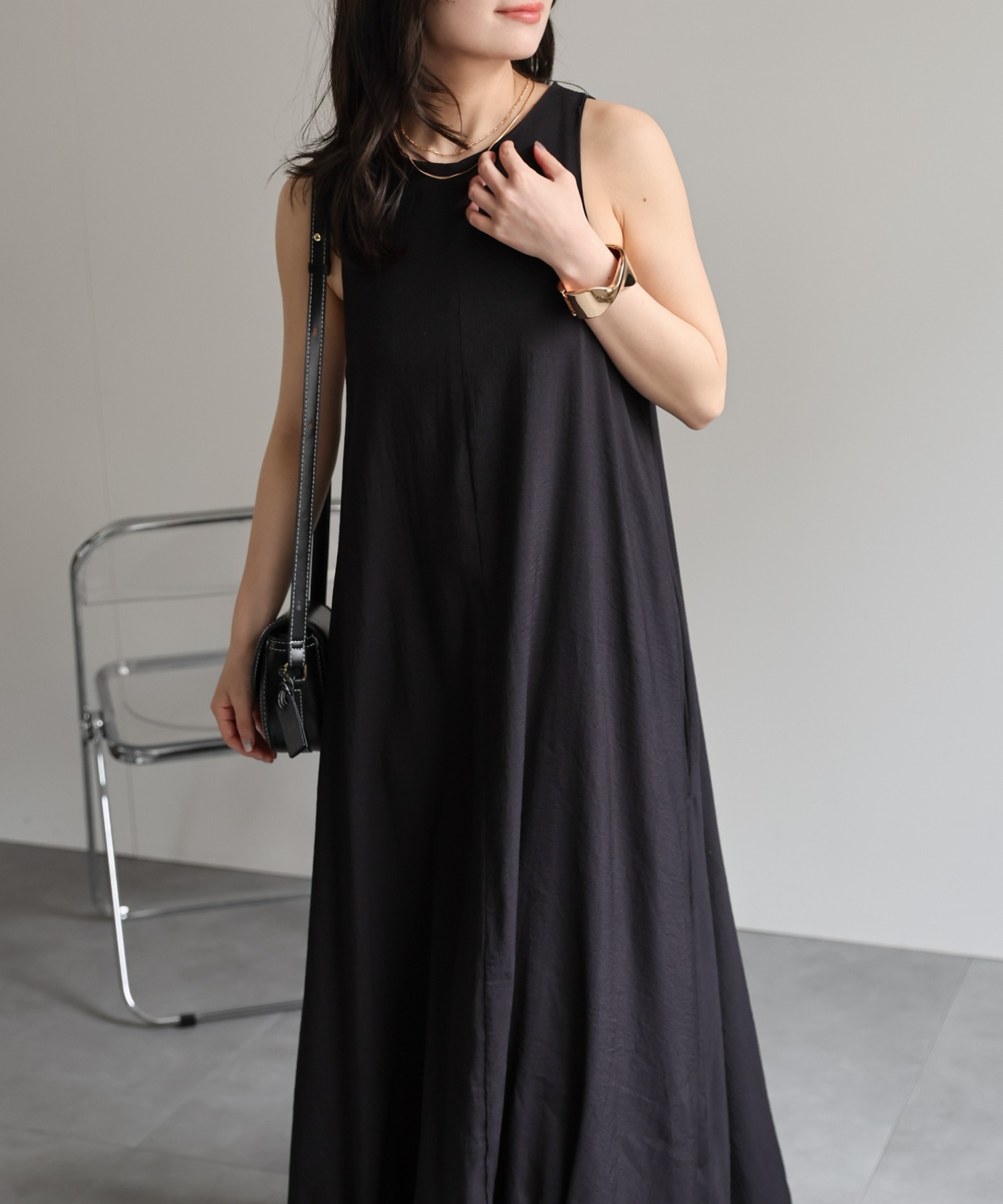 model：156cm 着用サイズ：FREE