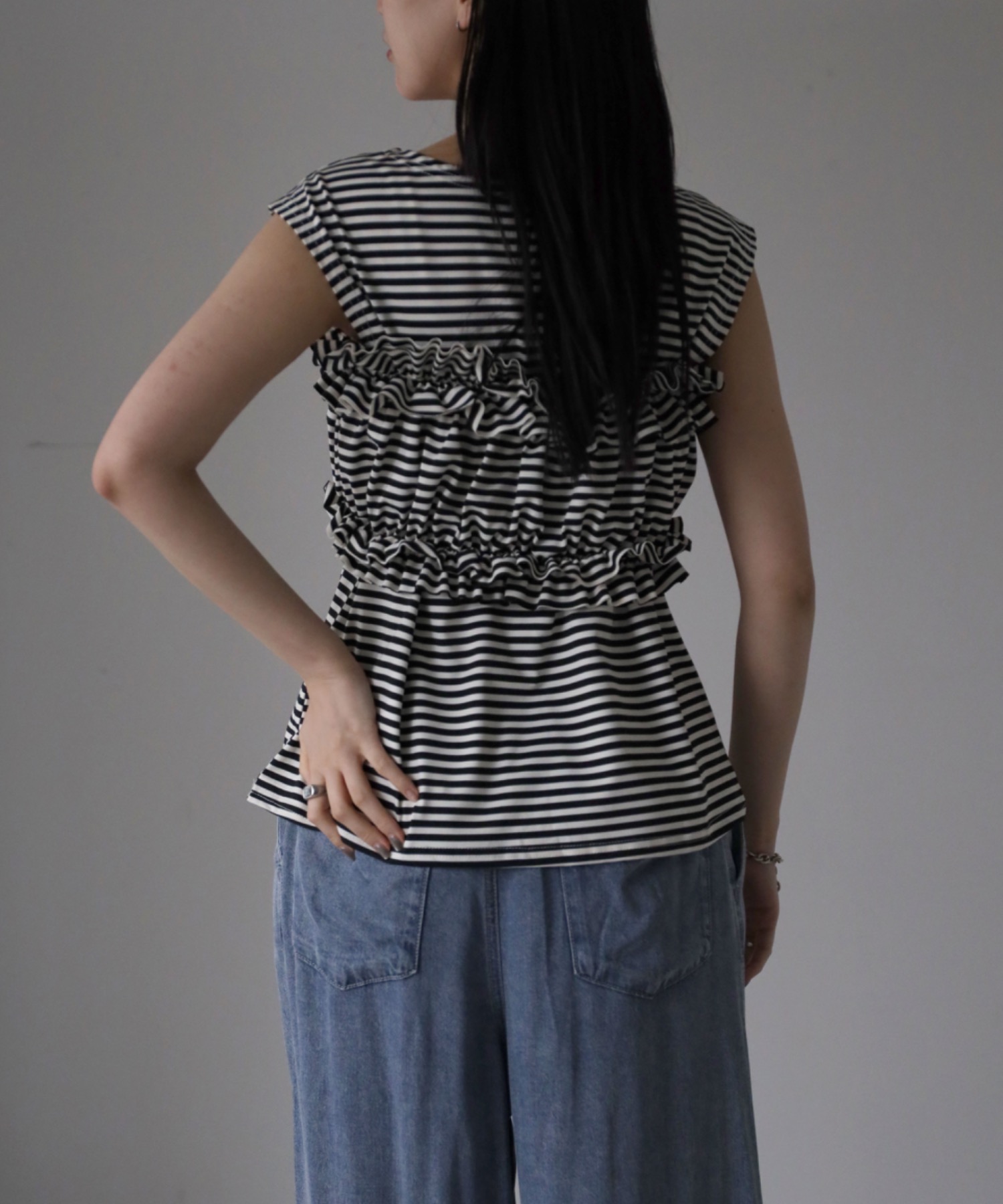 model164cm. 着用サイズ：FREE