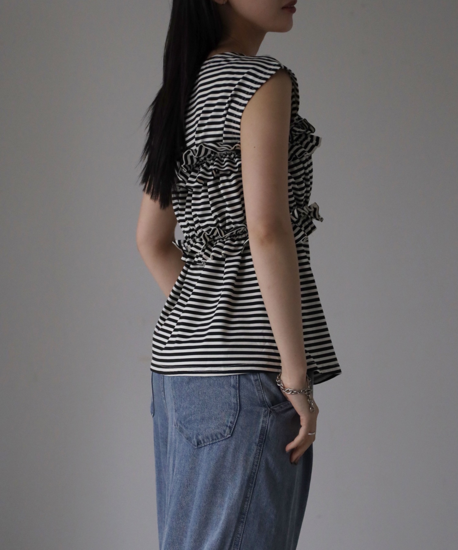 model164cm. 着用サイズ：FREE
