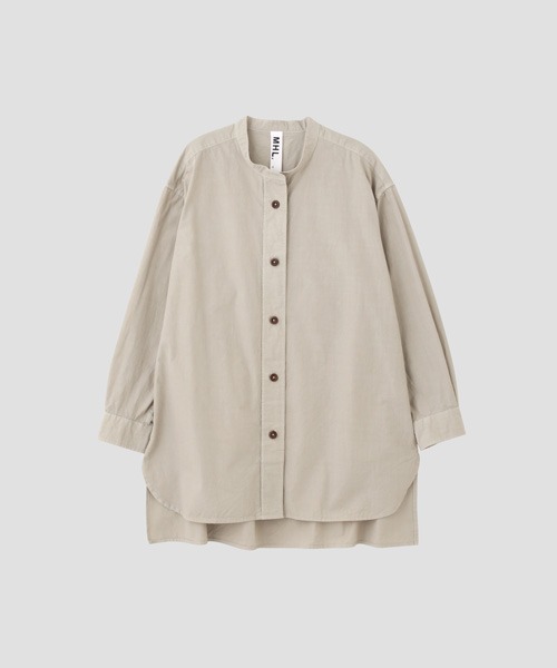 20ss美品 MHL. COMPACT COTTON POPLIN-