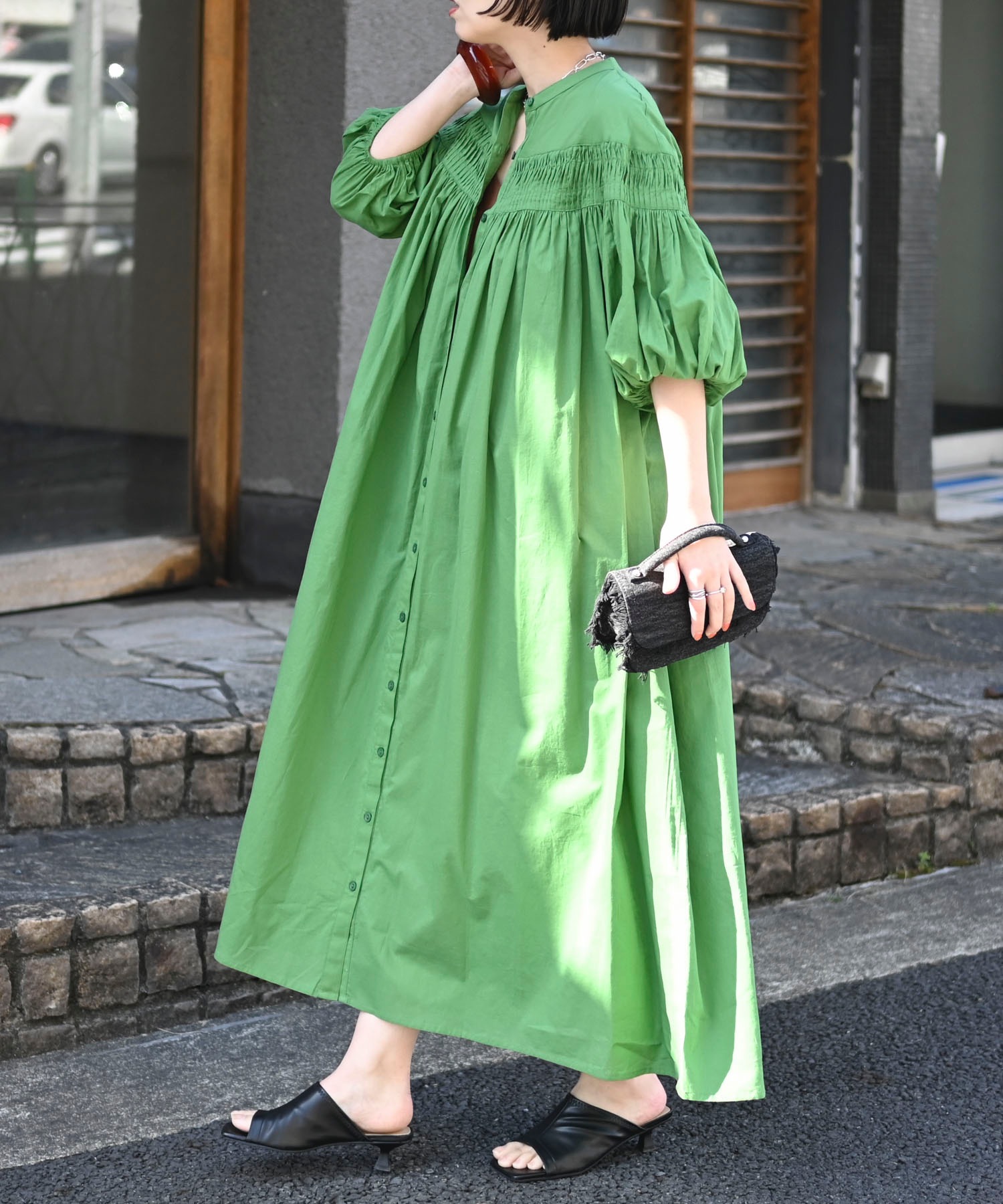 model：H163 着用size:M