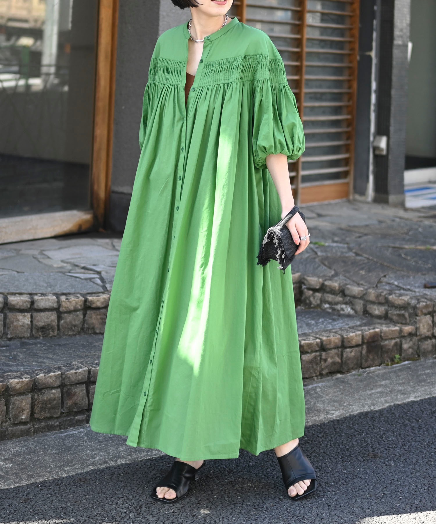 model：H163 着用size:M