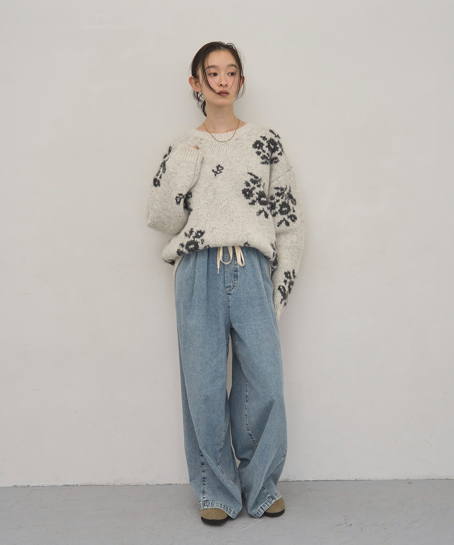 model：H163　着用サイズ：M