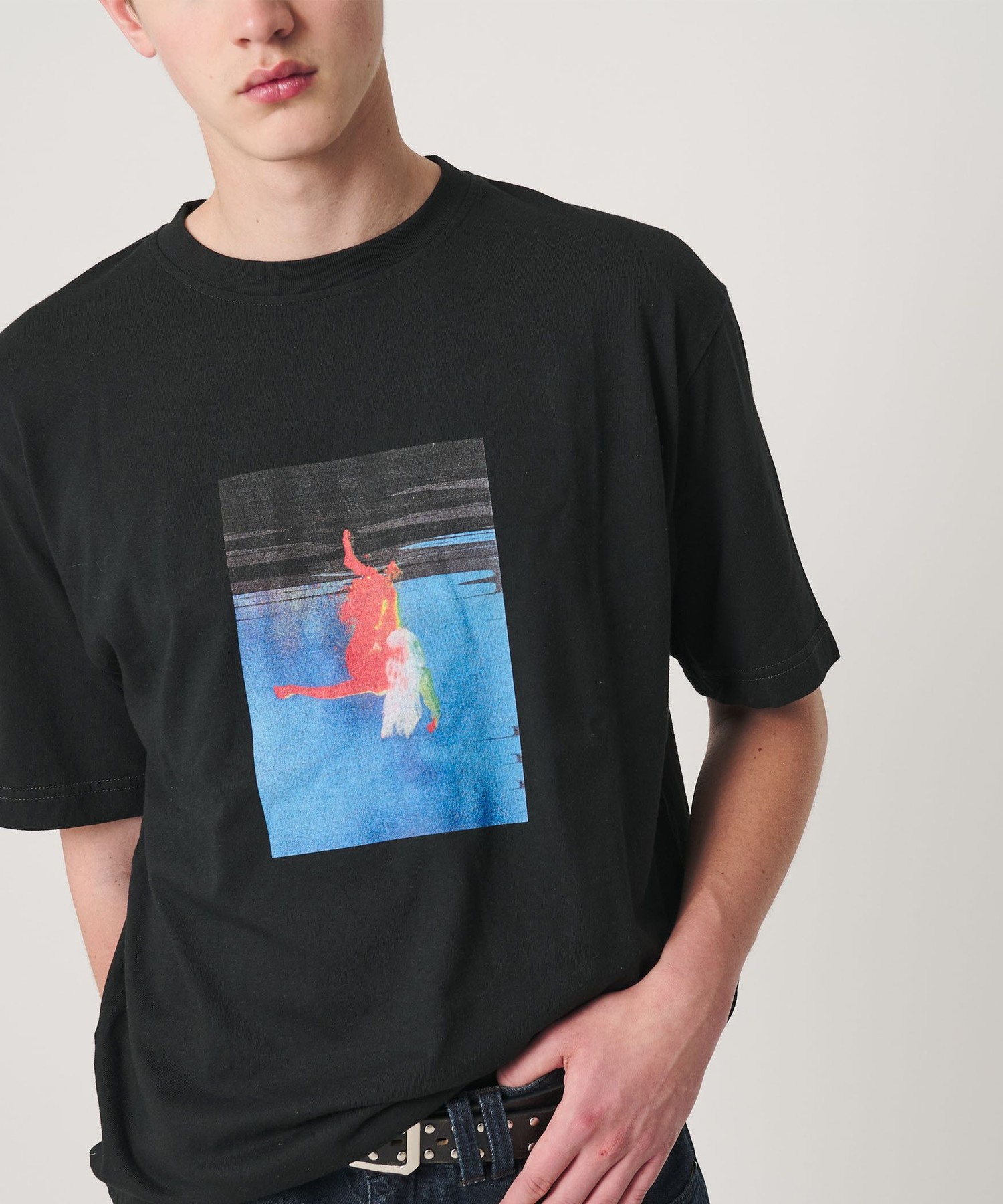 〈BAL × Colin Sussingham × monkey time〉 — шортслив T-shirt «Shorts Sleeve»