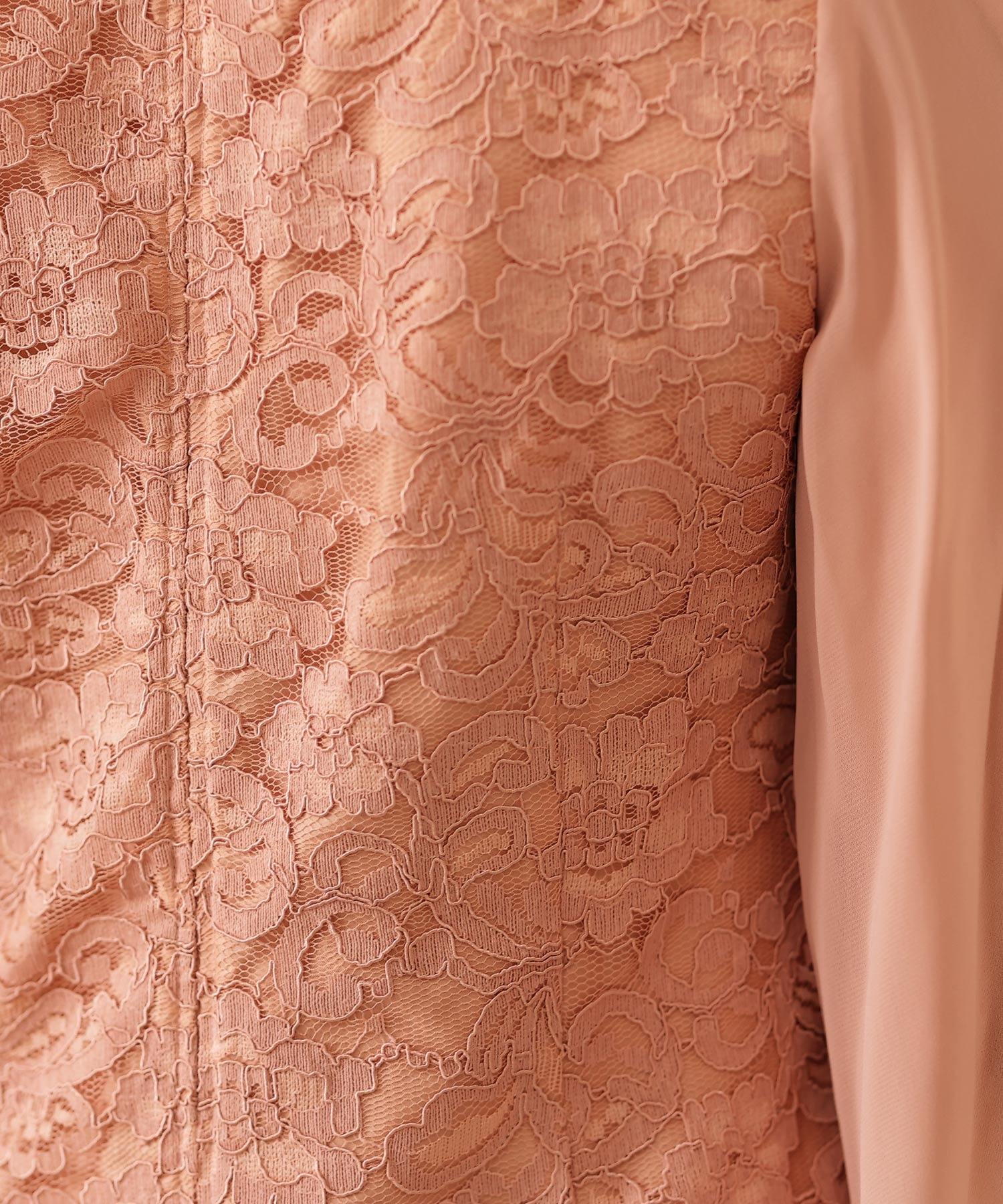 スリーブレースワンピースドレス大きいサイズミニ丈&七分袖結婚式フォーマルオケージョンドレスお呼ばれ 二次会 成人式