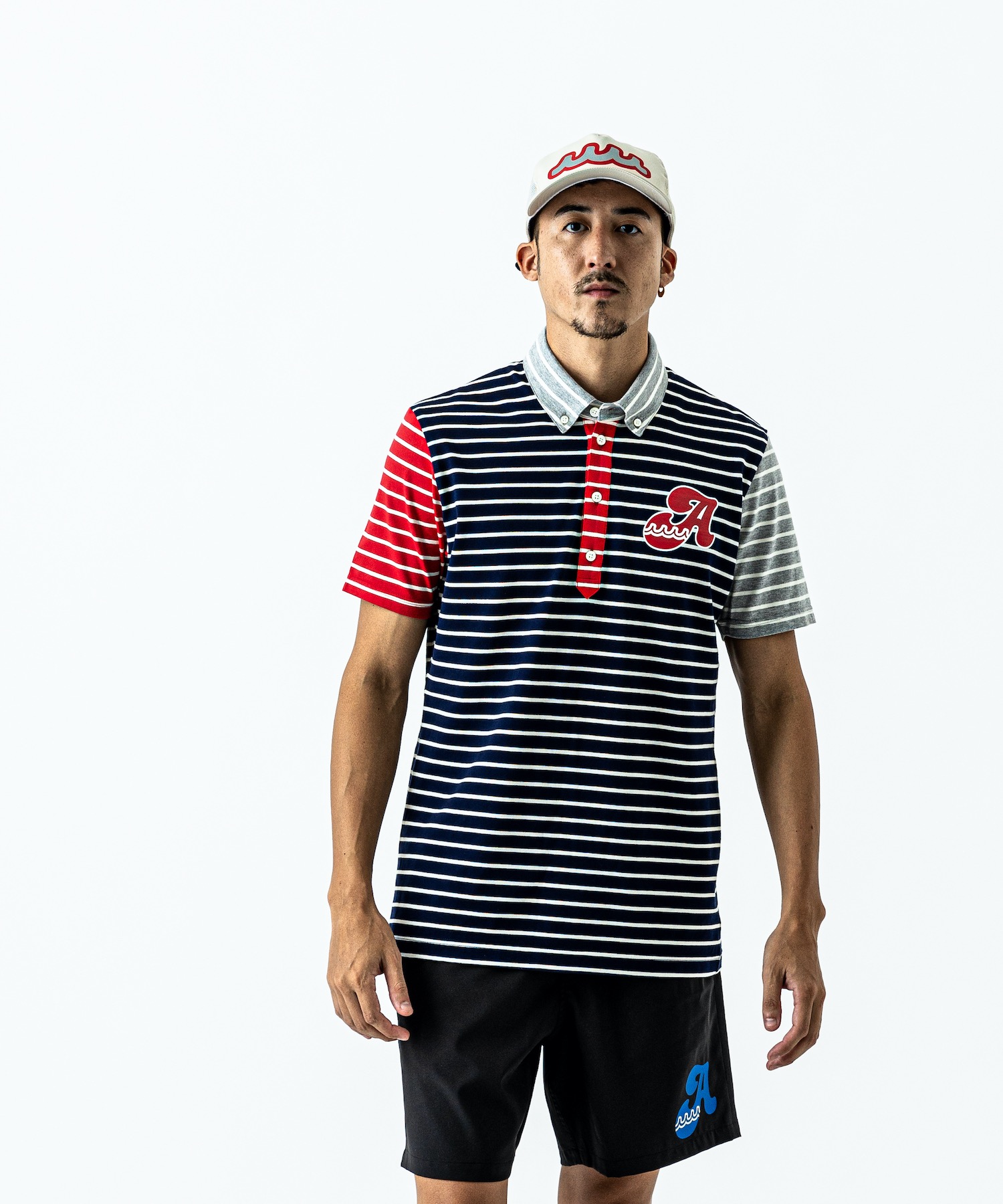 Acanthus×muta: lightweight jersey B.D polo